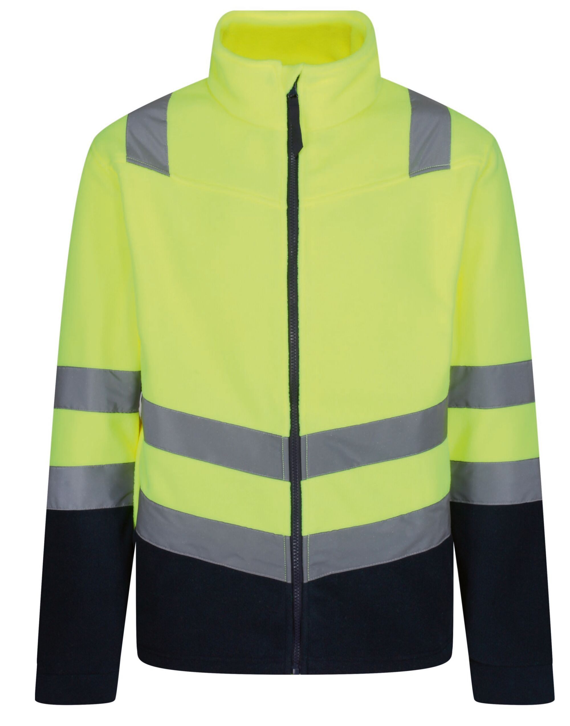 Hi-Vis Yellow/Navy Pro Hi Vis 250 Fleece