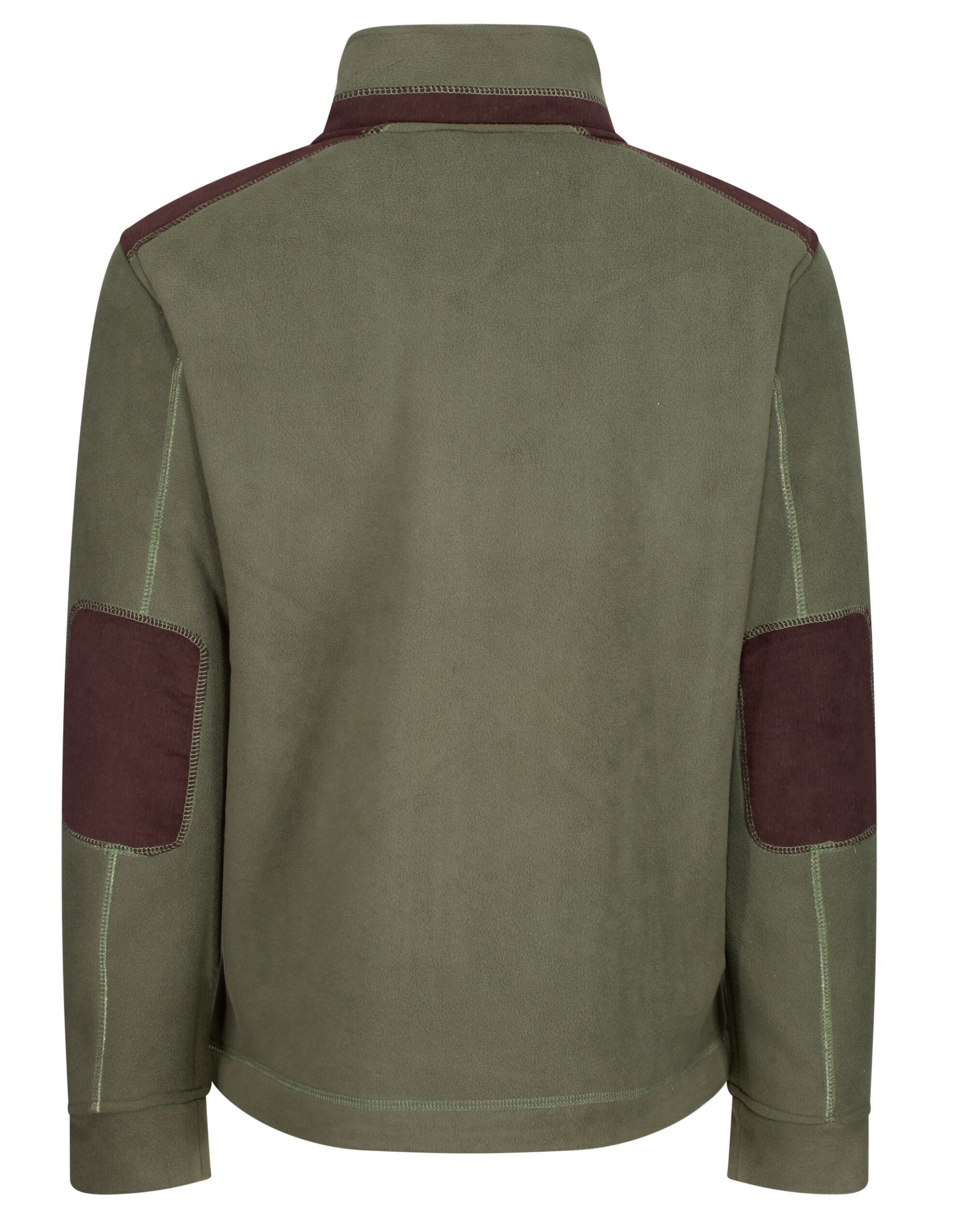 TRF666 Dark Khaki Faversham Full Zip Fleece