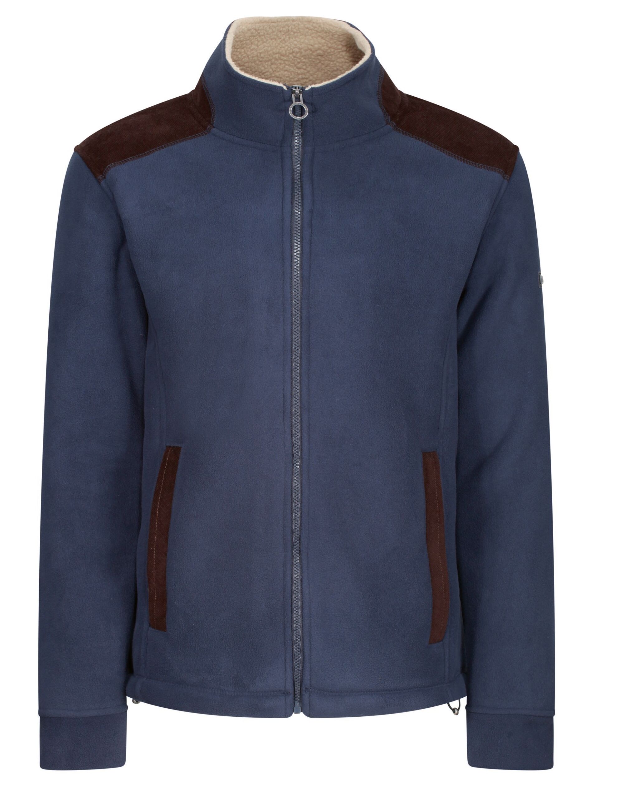 TRF666 Navy Faversham Full Zip Fleece