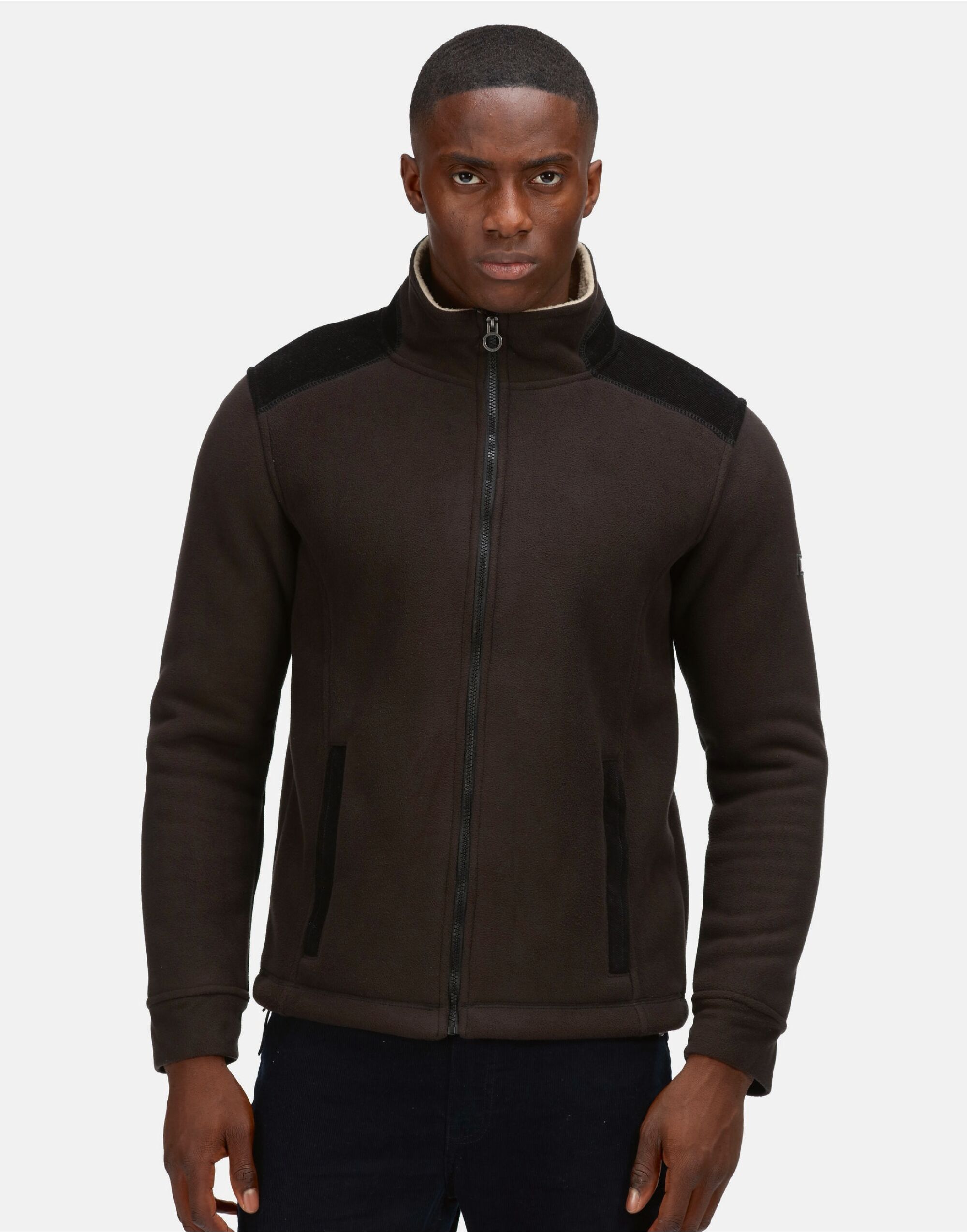 TRF666 Black Faversham Full Zip Fleece