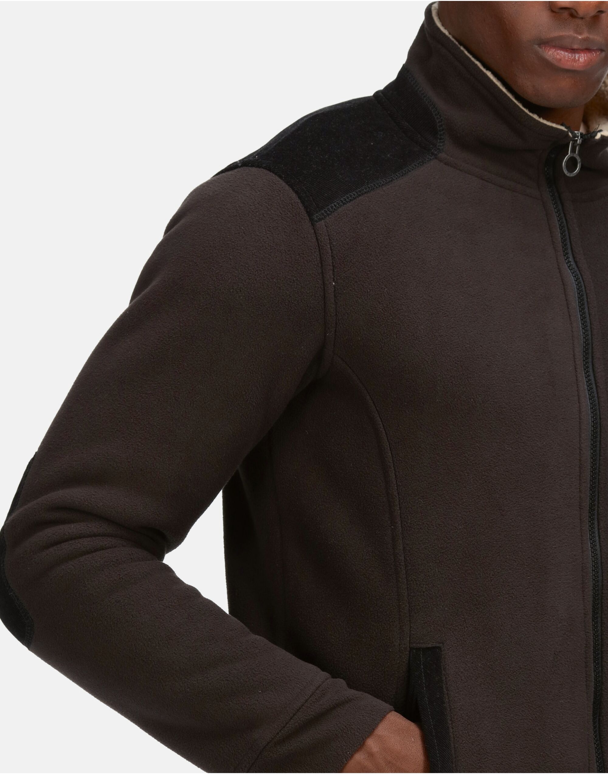TRF666 Black Faversham Full Zip Fleece