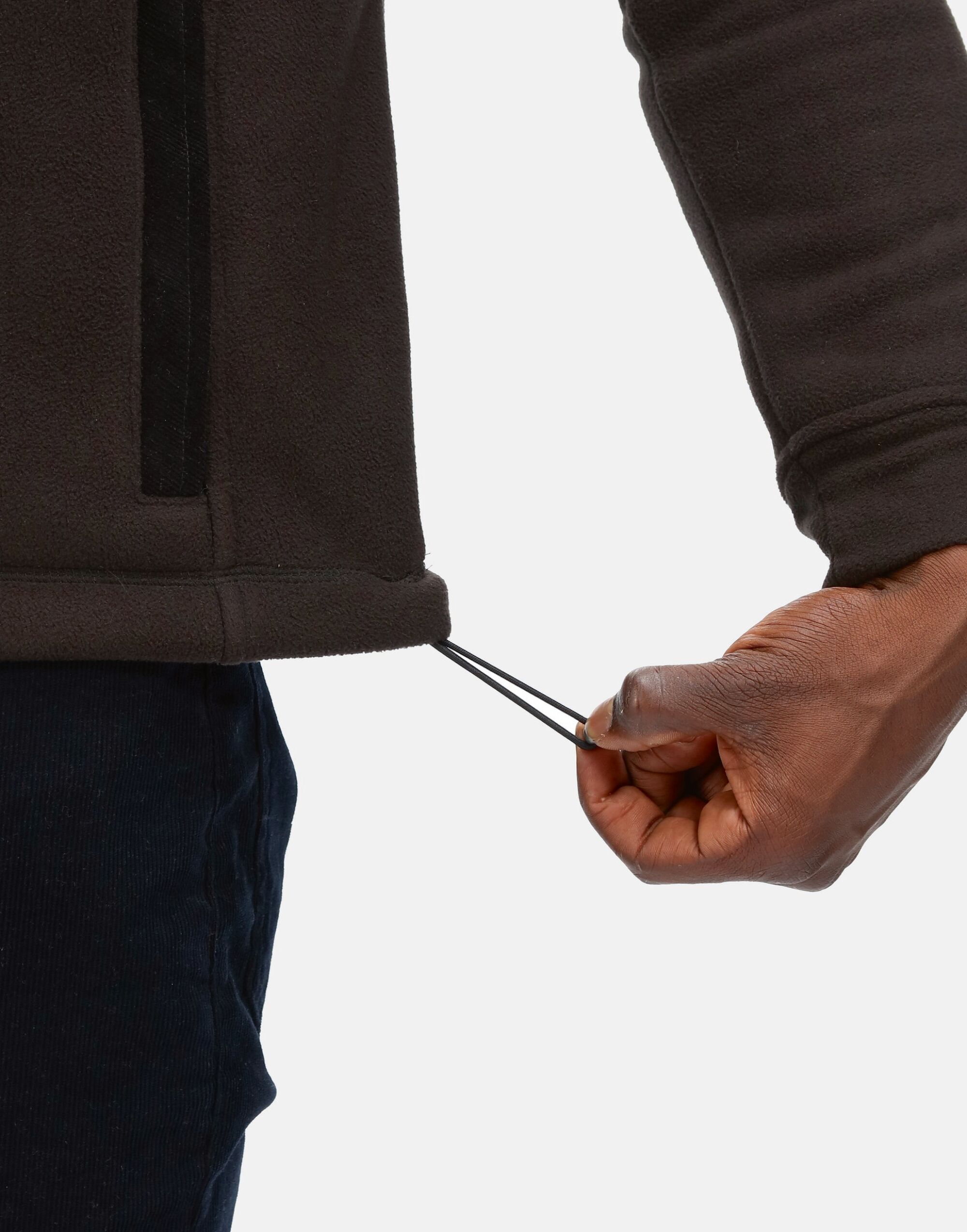 TRF666 Faversham Full Zip Fleece Black