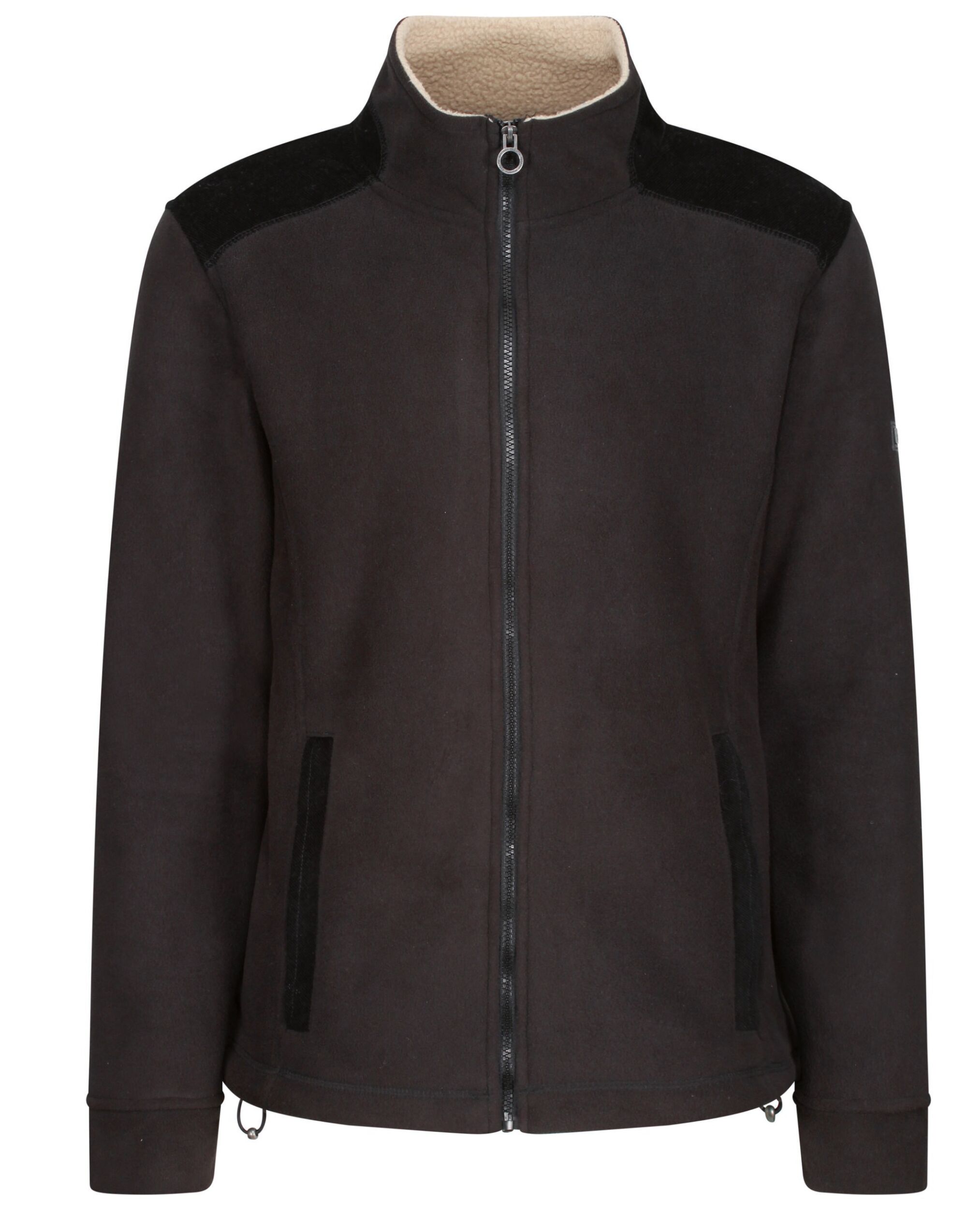 TRF666 Black Faversham Full Zip Fleece