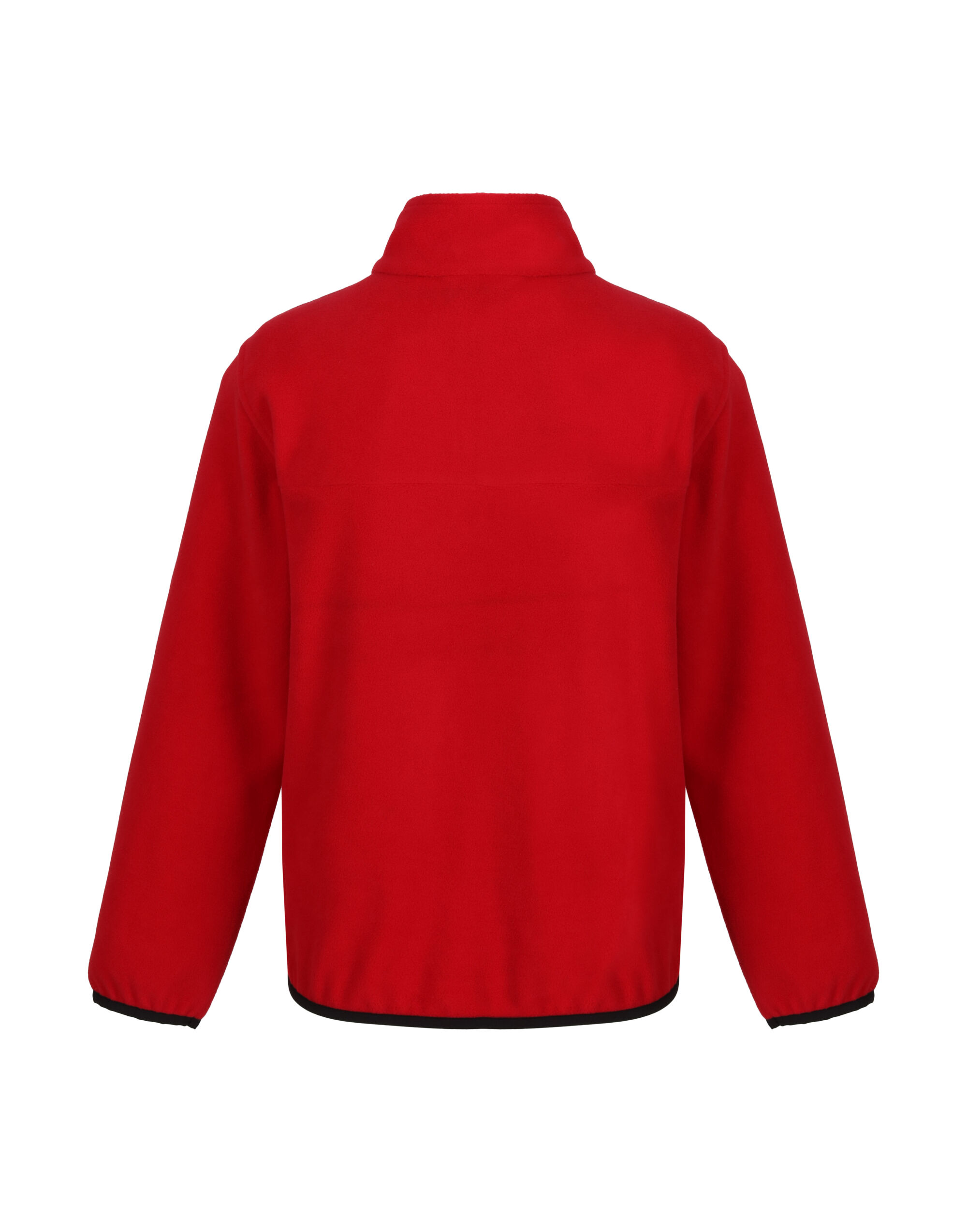 TRF679 Micro Fleece Half Zip Classic Red/Black