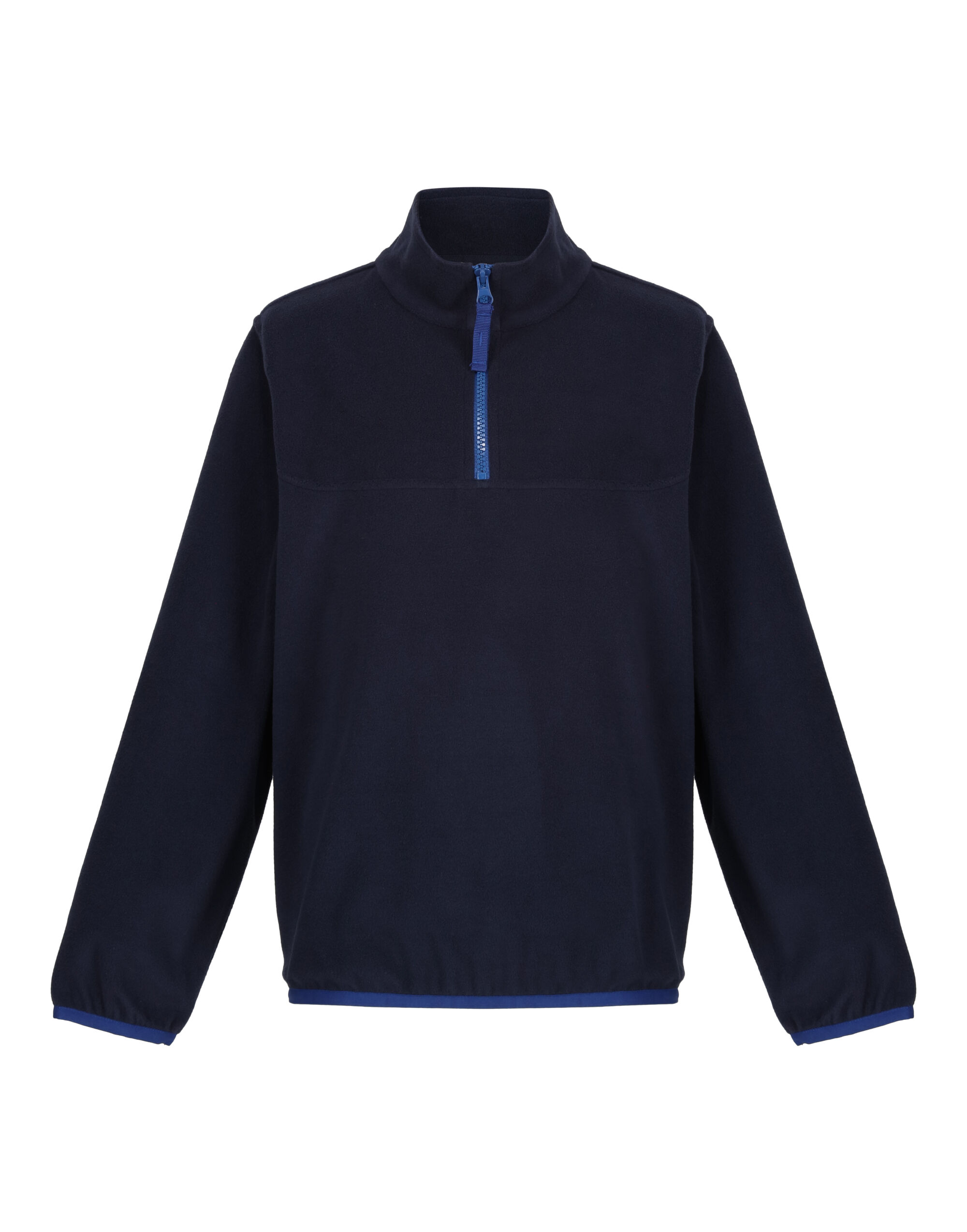 TRF679 Micro Fleece Half Zip Navy/New Royal