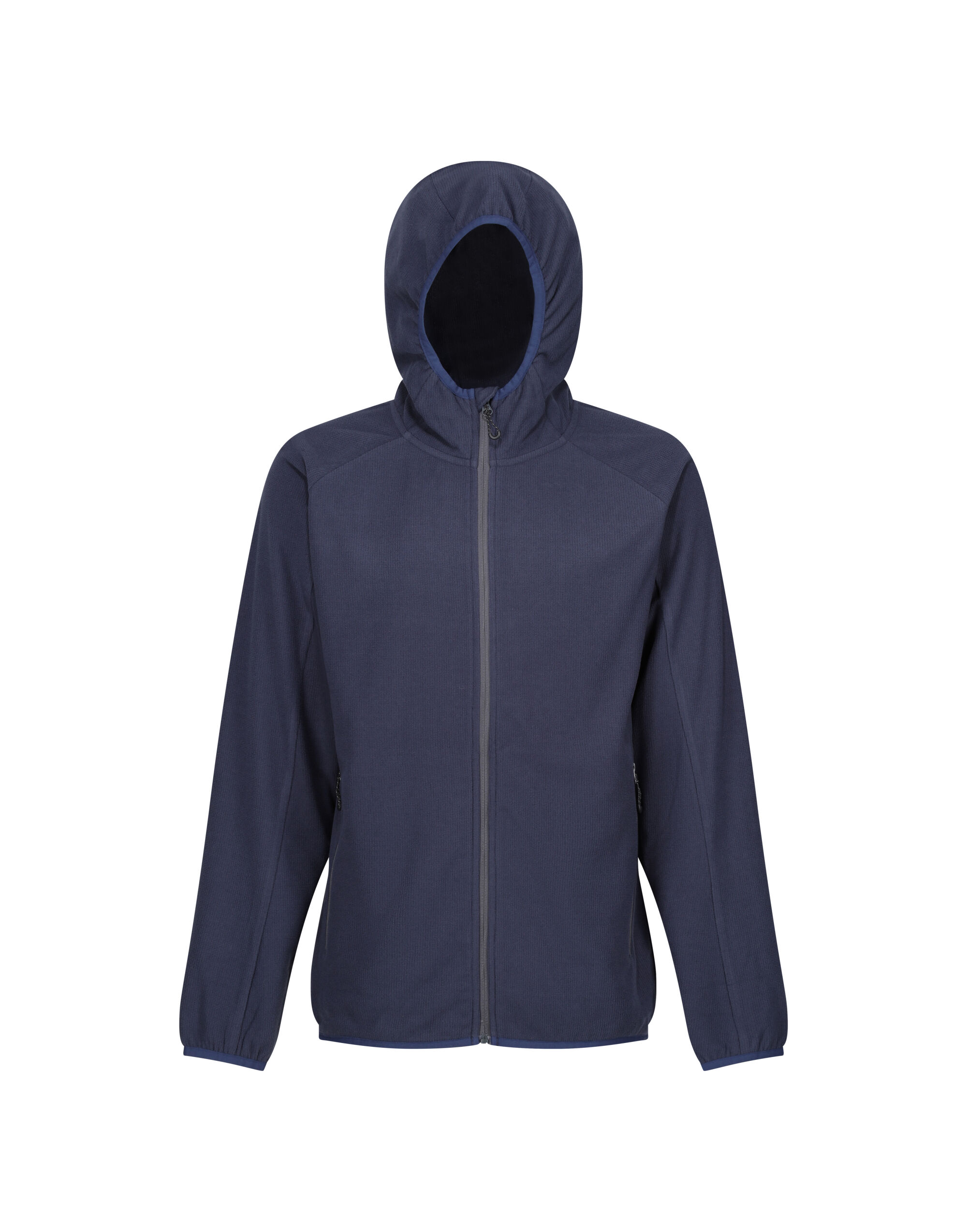 TRF690 Navy/Seal Grey Mens Navigate Full Zip Fleece