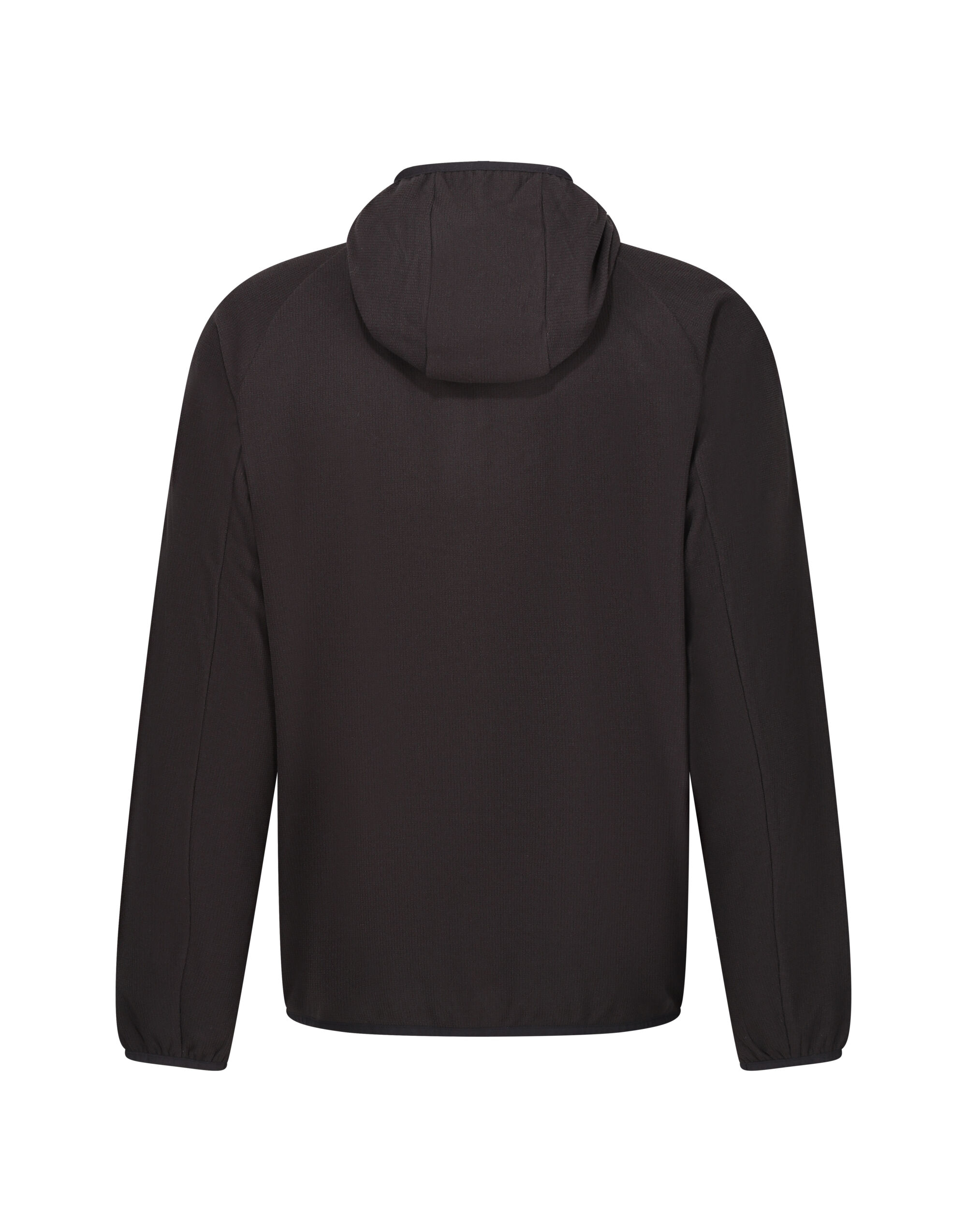 TRF690 Mens Navigate Full Zip Fleece Black/Seal Grey