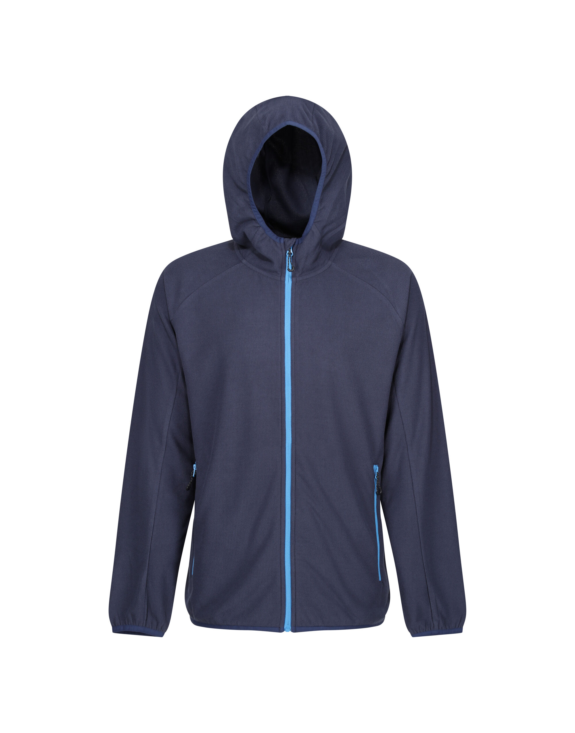 TRF690 Mens Navigate Full Zip Fleece Navy/ French Blue