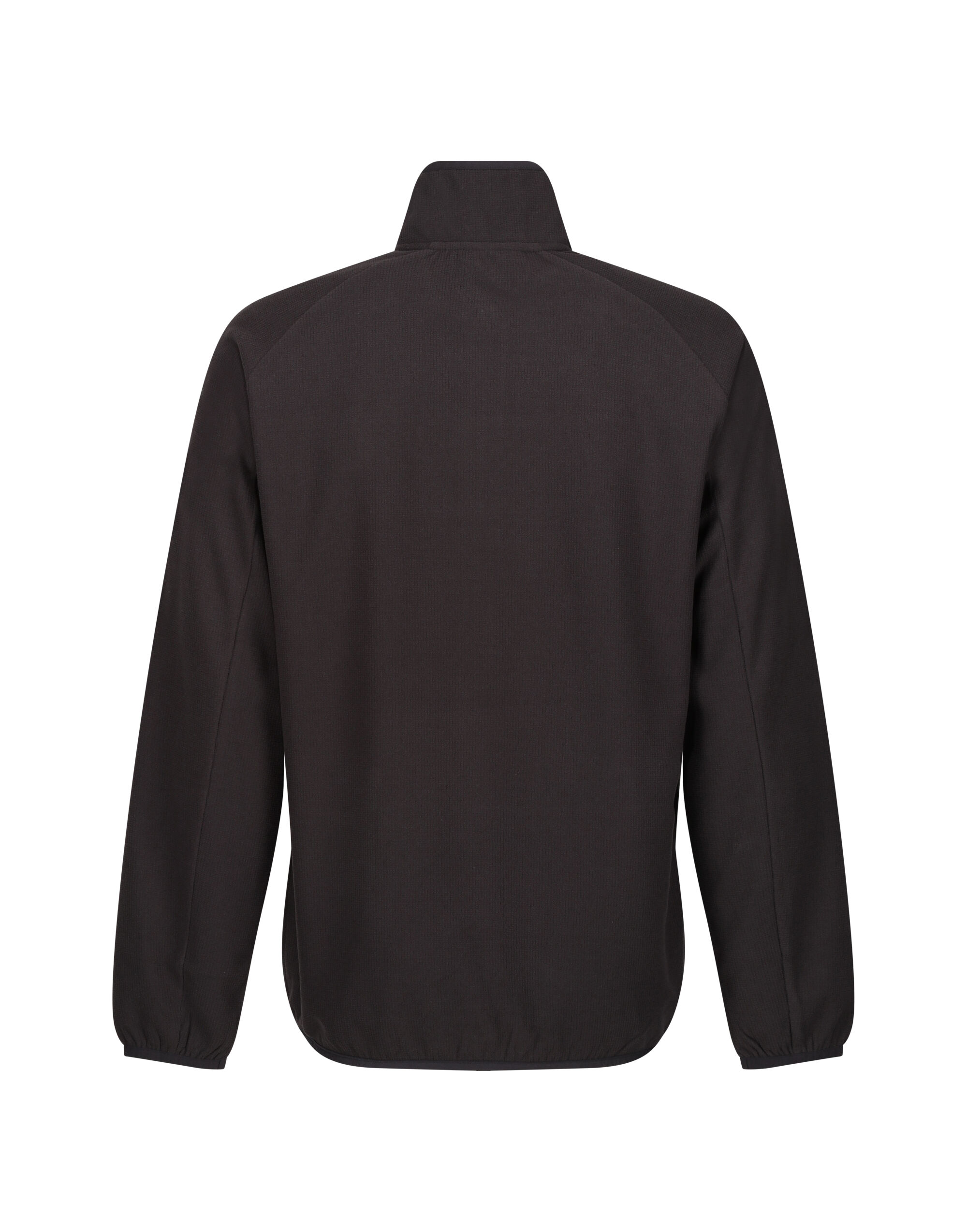 TRF691 Black/Seal Grey Mens Navigate Half Zip Fleece