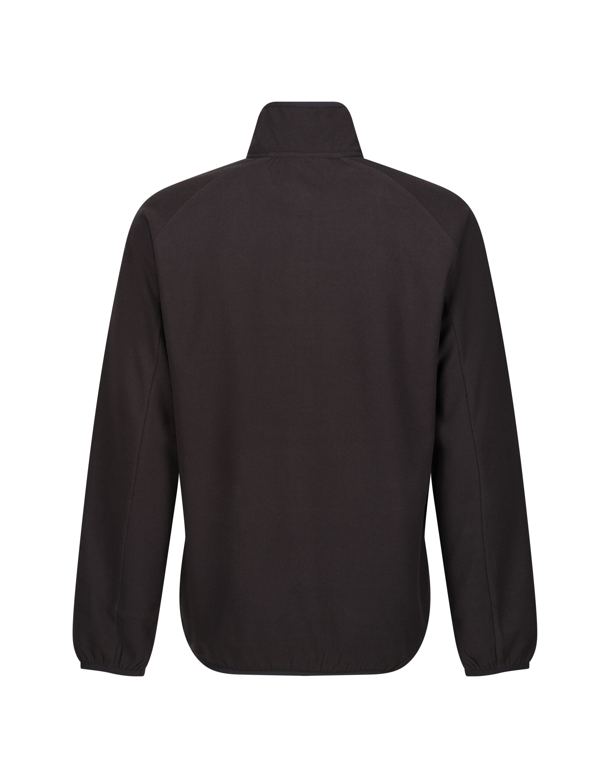 TRF691 Mens Navigate Half Zip Fleece Black/Classic Red