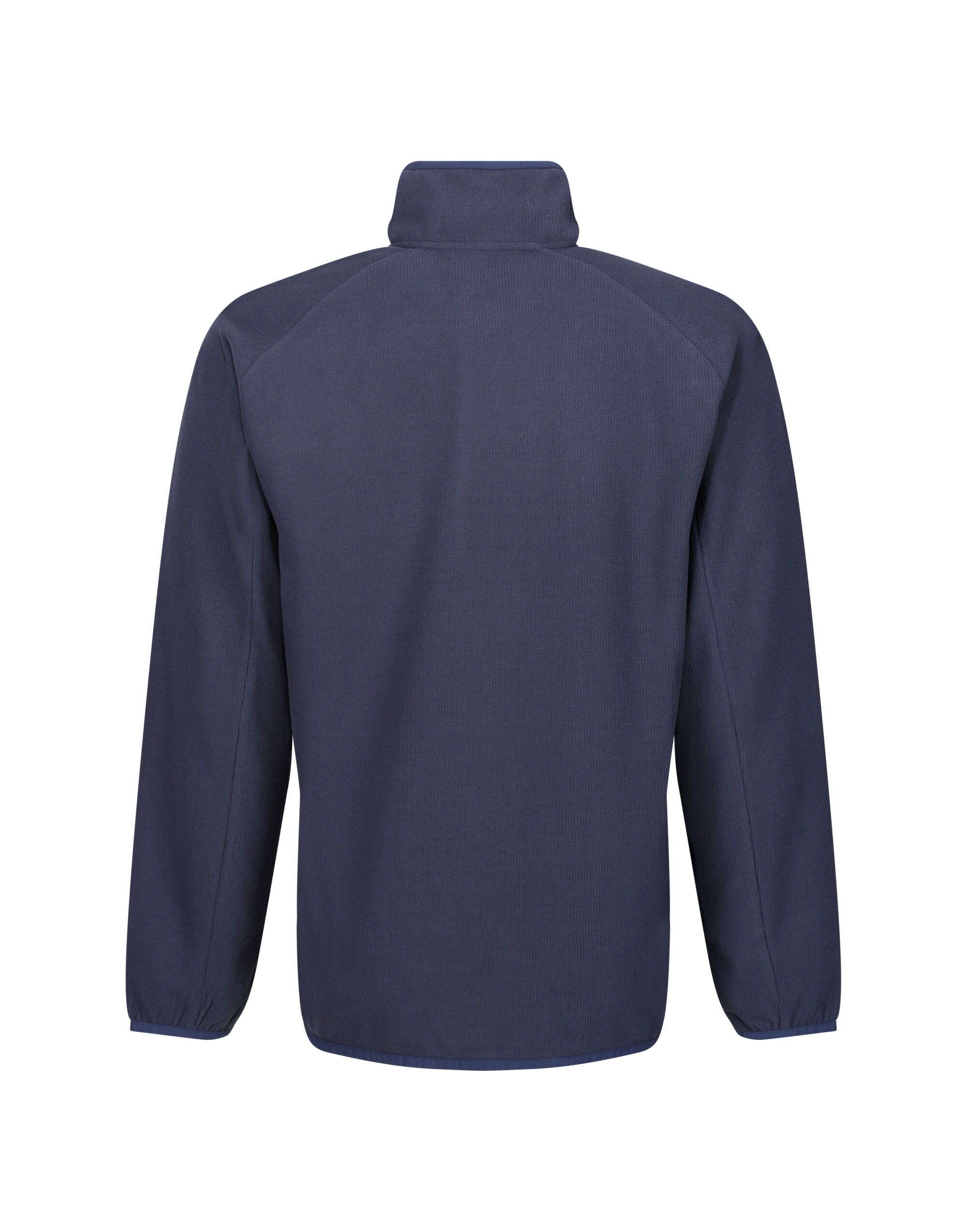 TRF691 Black/Seal Grey Mens Navigate Half Zip Fleece