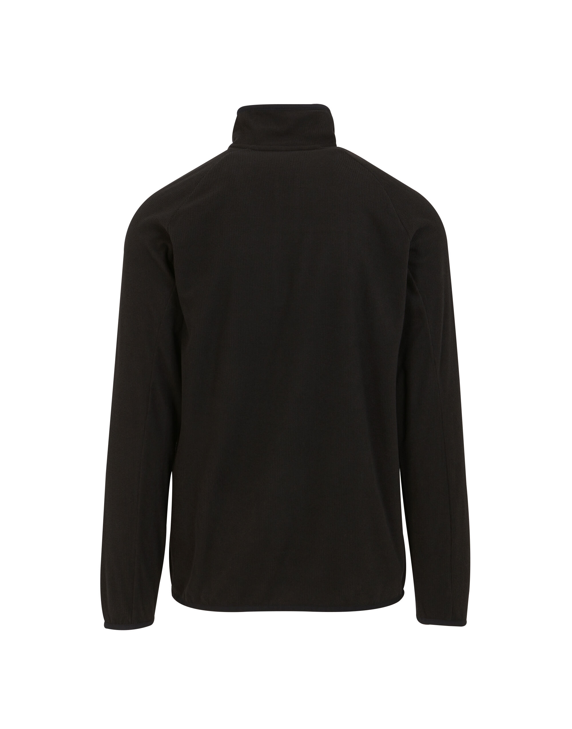 TRF691 Black/Lime Mens Navigate Half Zip Fleece