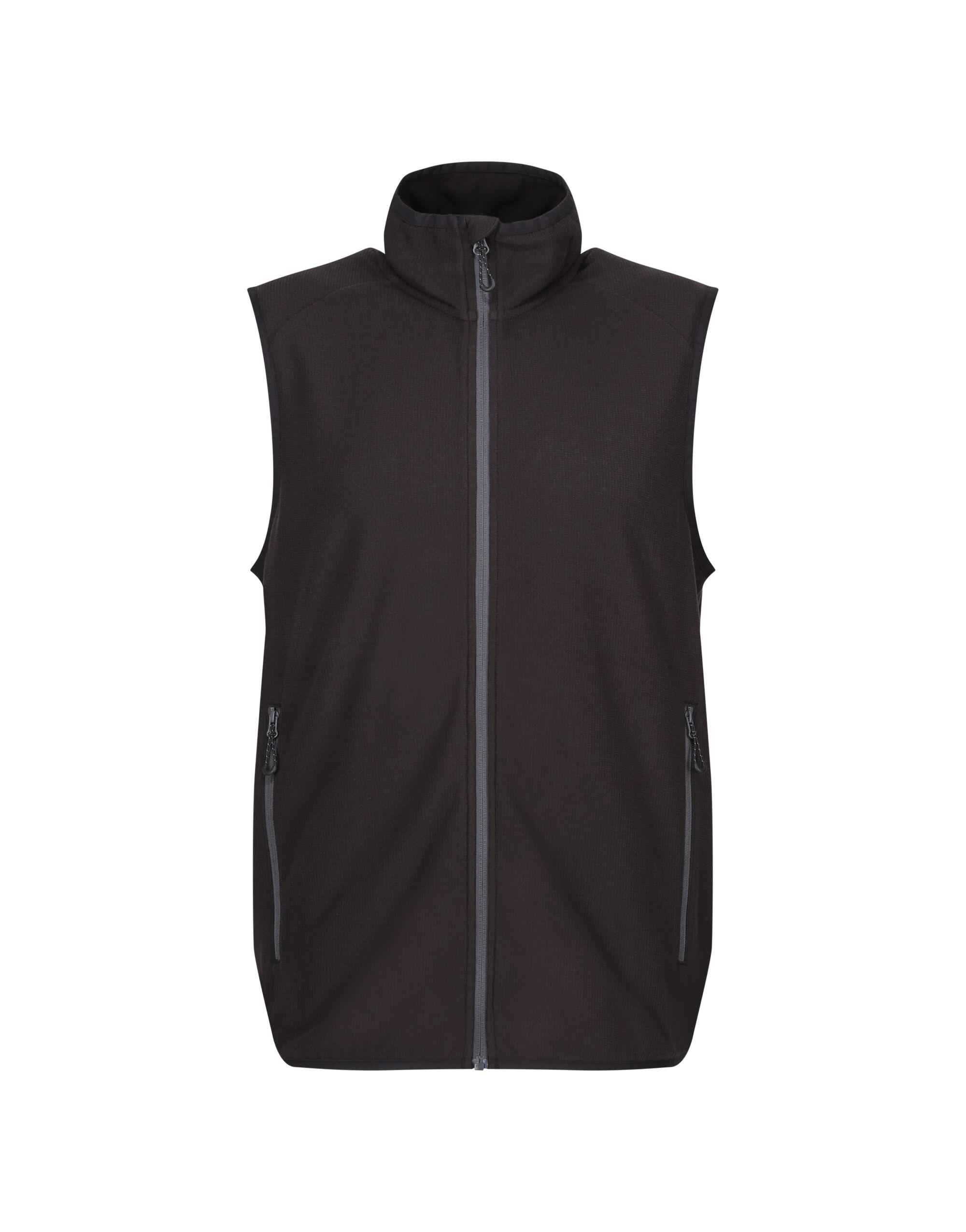 TRF695 Black/Seal Grey Mens Navigate Fleece Bodywarmer TRF695 Black/Seal Grey Mens Navigate Fleece Bodywarmer