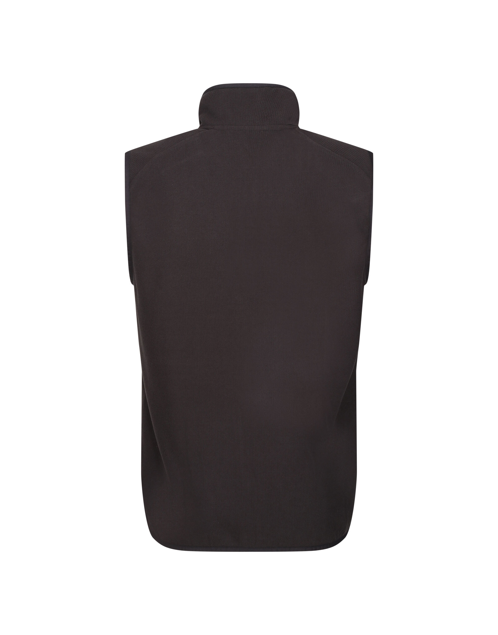 TRF695 Mens Navigate Fleece Bodywarmer Black/Seal Grey