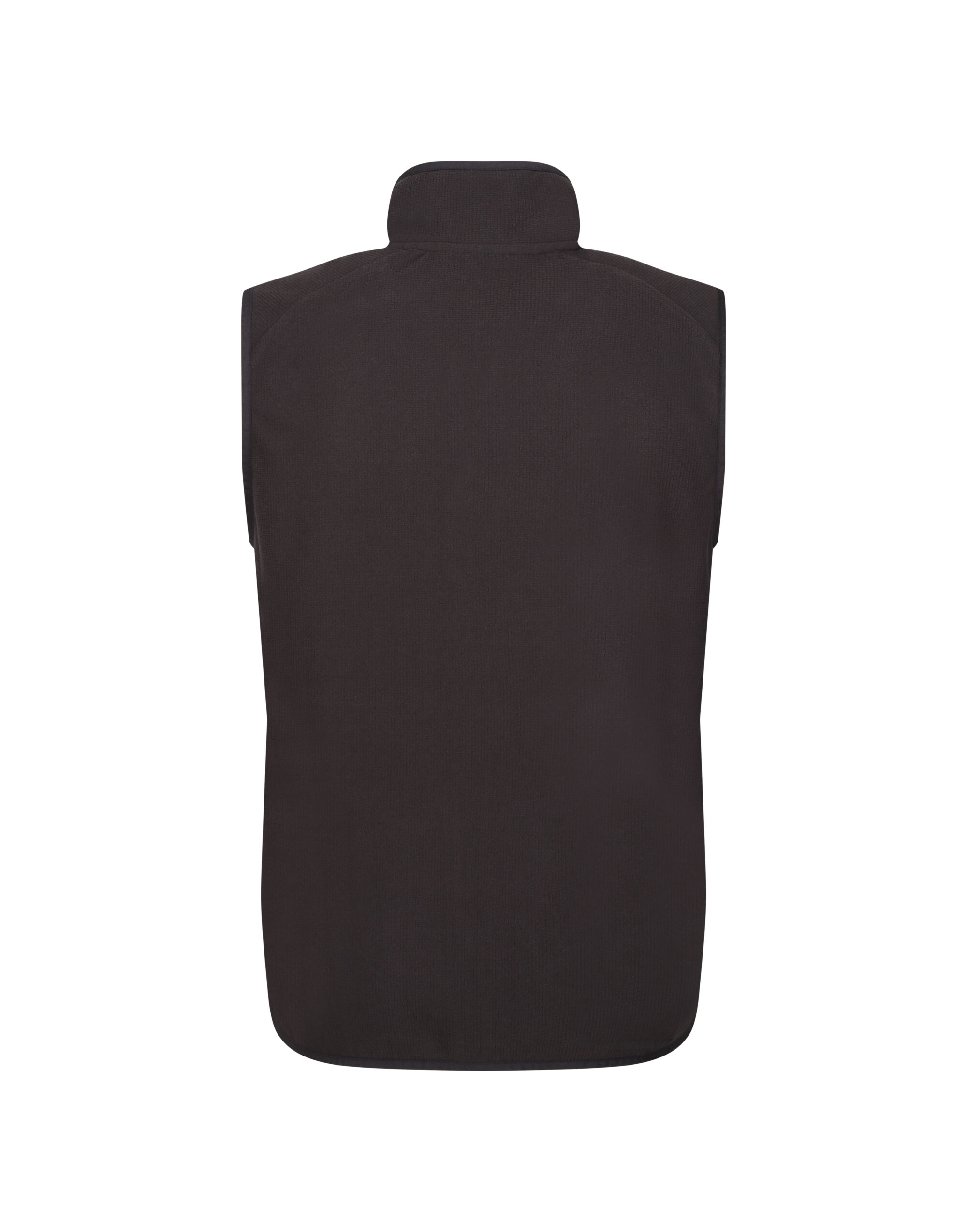 TRF695 Black/Classic Red Mens Navigate Fleece Bodywarmer