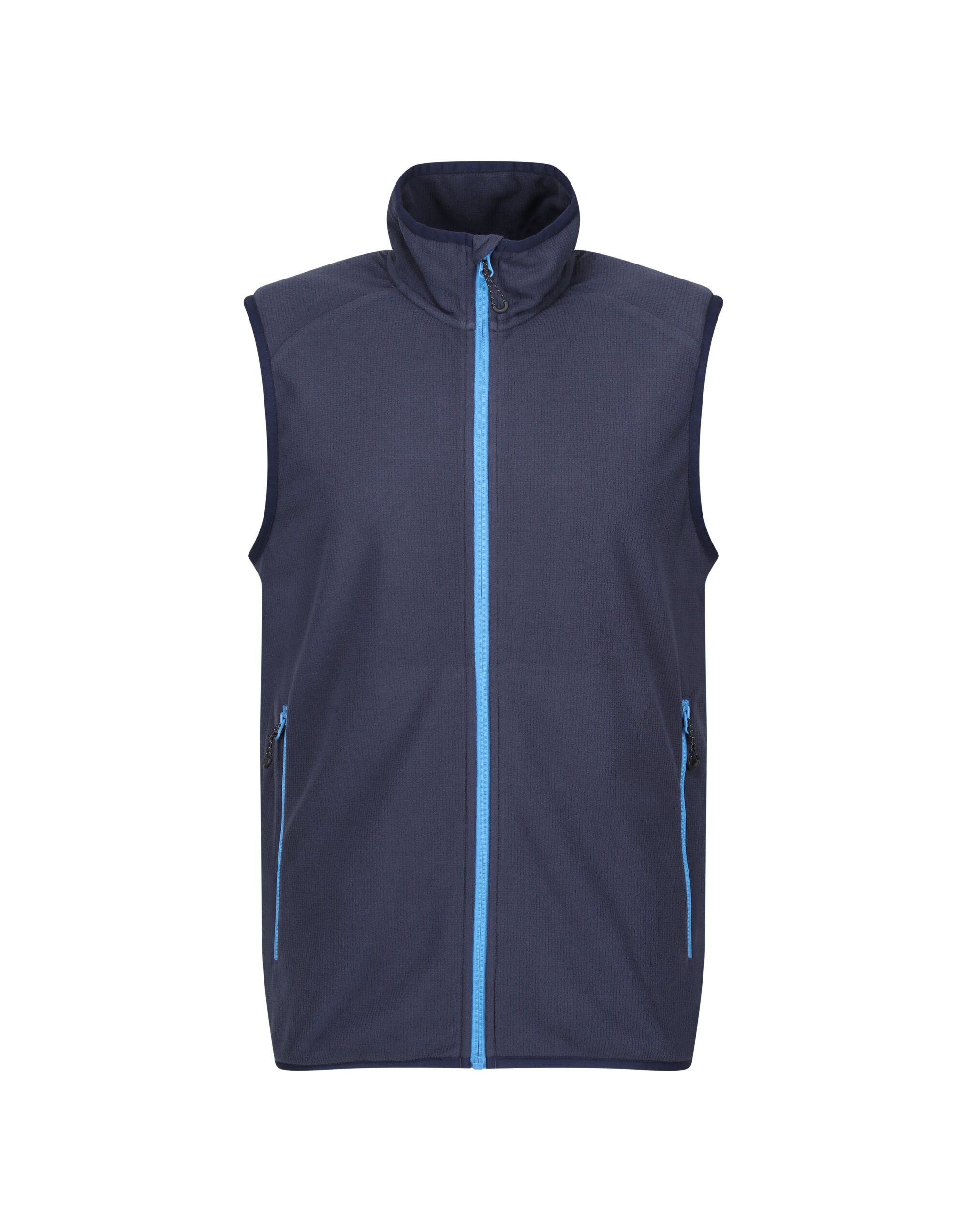 TRF695 Mens Navigate Fleece Bodywarmer Navy/ French Blue