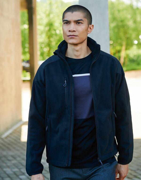 Black Men’s Broadstone Showerproof Fleece