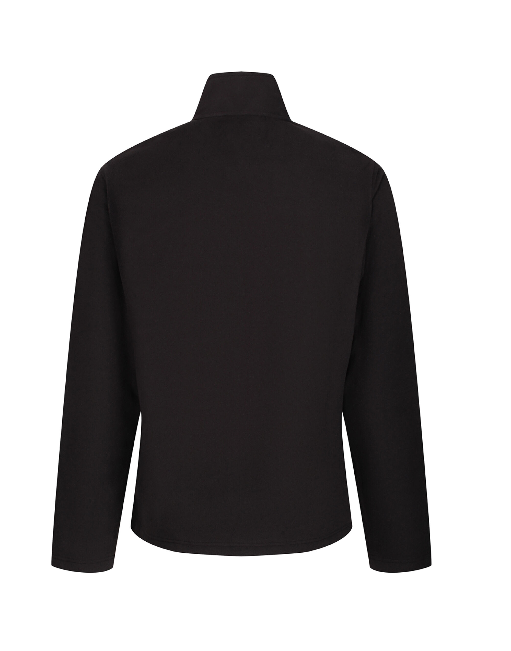 TRF622 Black Recycled Full Zip Fleece