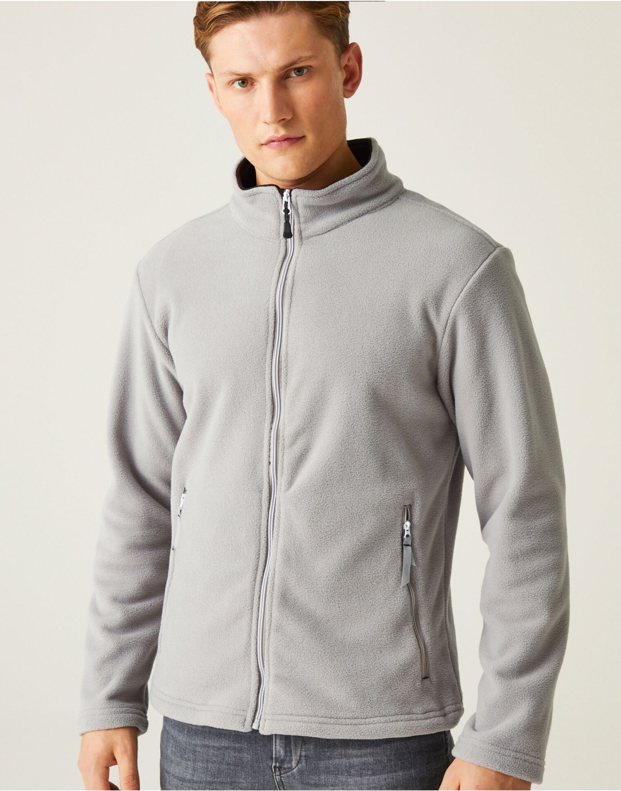 TRF725 Ascender Fleece Jacket Mineral Grey/Black TRF725 Ascender Fleece Jacket Mineral Grey/Black