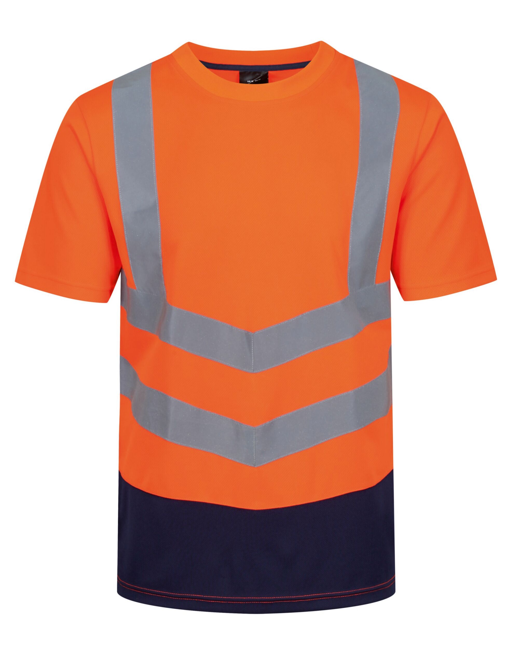 TRS194 Pro Hi Vis Tee Hi Vis Orange/Navy