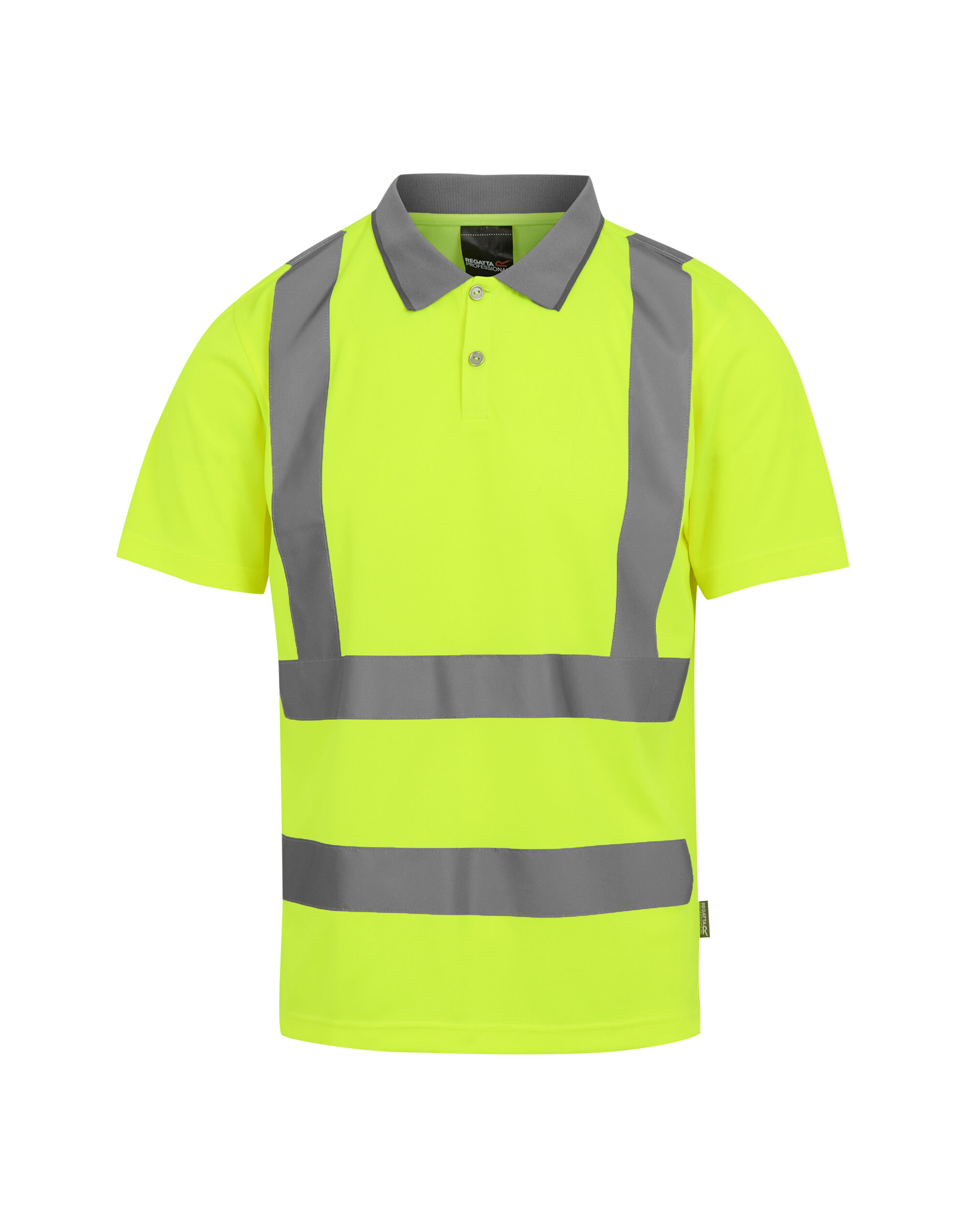 TRS271 Hi-Vis Yellow Hi-Vis Pro Contract Polo Shirt (Class 2)