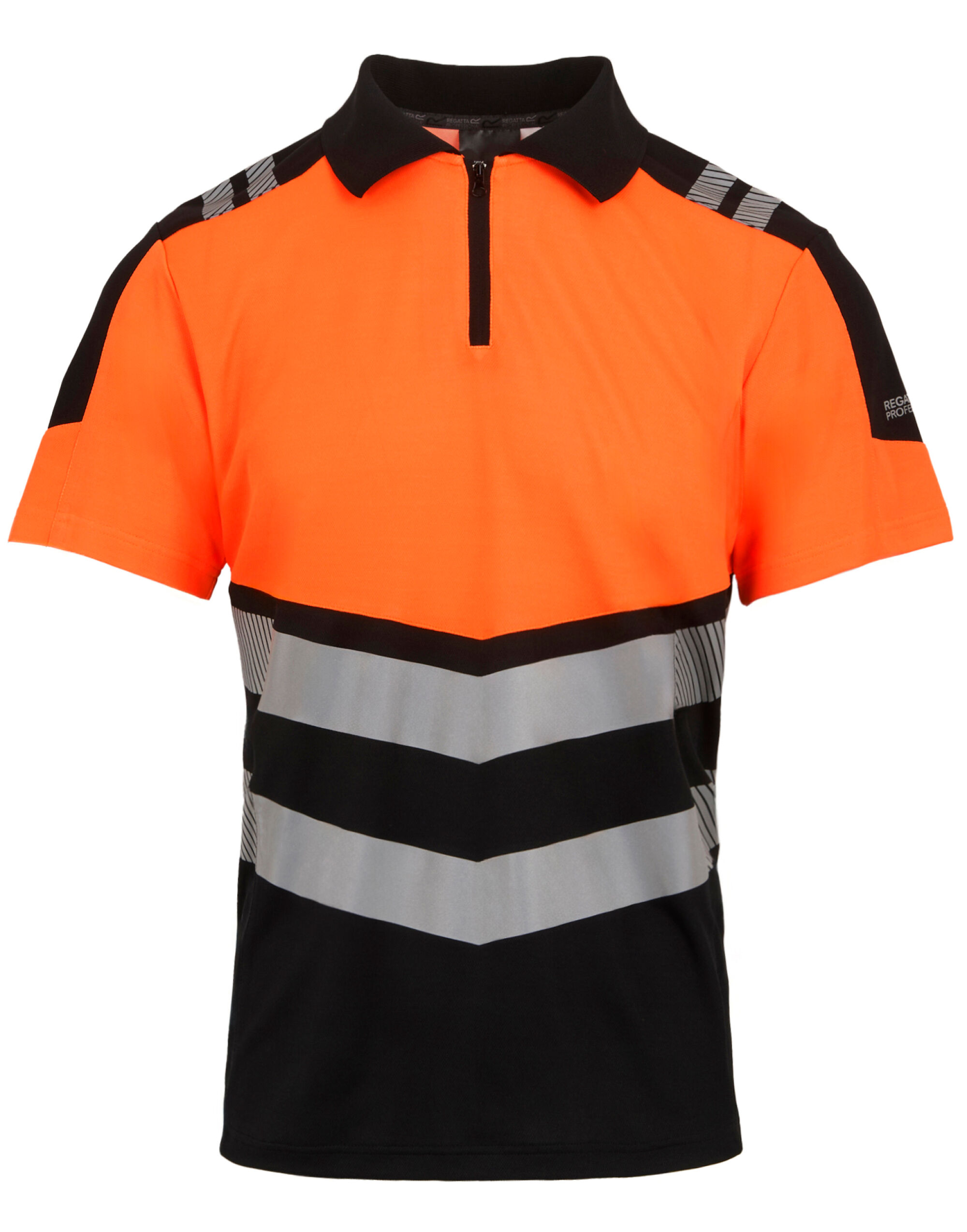 TRS281 Hi-Vis X-Pro Polo Black/Hi-Vis Orange TRS281 Hi-Vis X-Pro Polo Black/Hi-Vis Orange