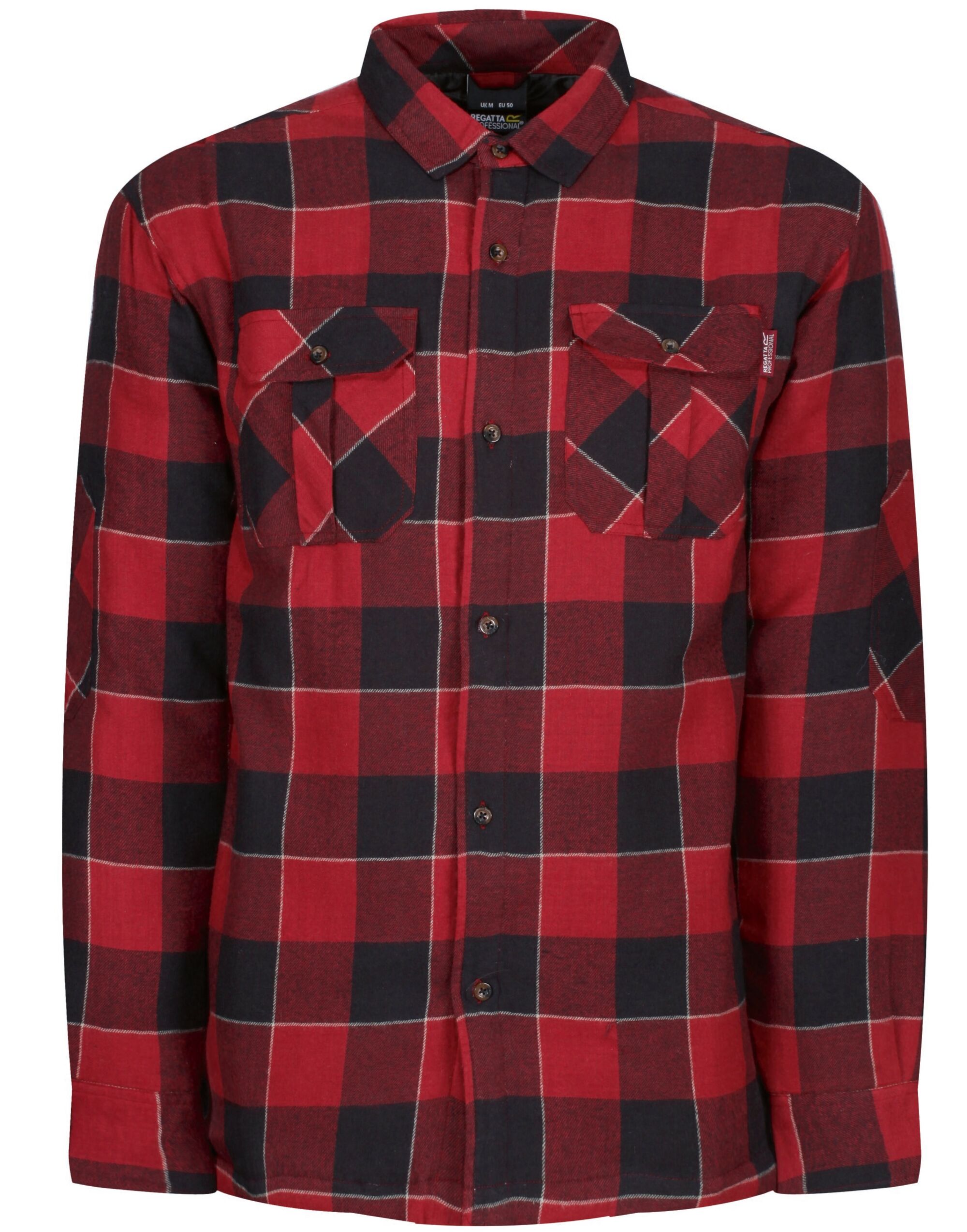Wide Red Check Shelford Check Shirt Wide Red Check Shelford Check Shirt