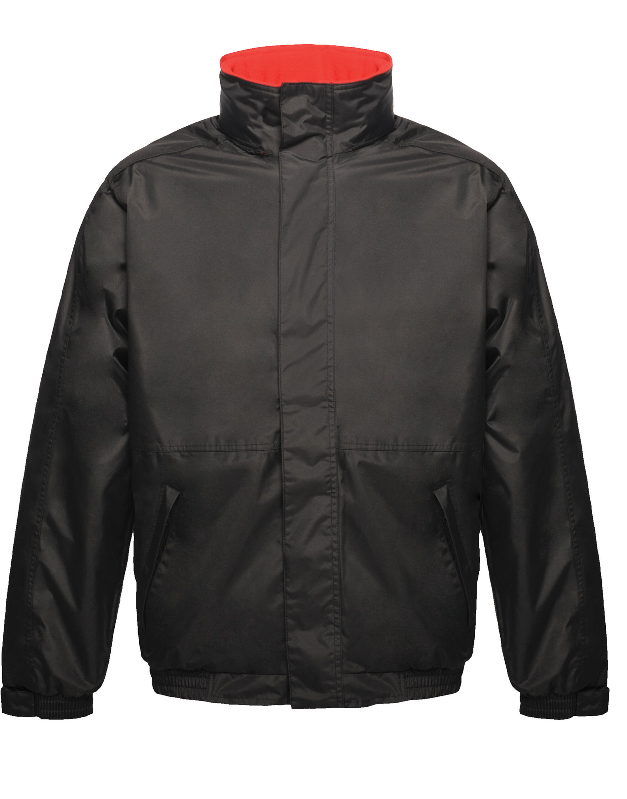 TRW297 Black/Classic Red Dover Men’s Fleece Lined Bomber Jacket TRW297 Black/Classic Red Dover Men’s Fleece Lined Bomber Jacket