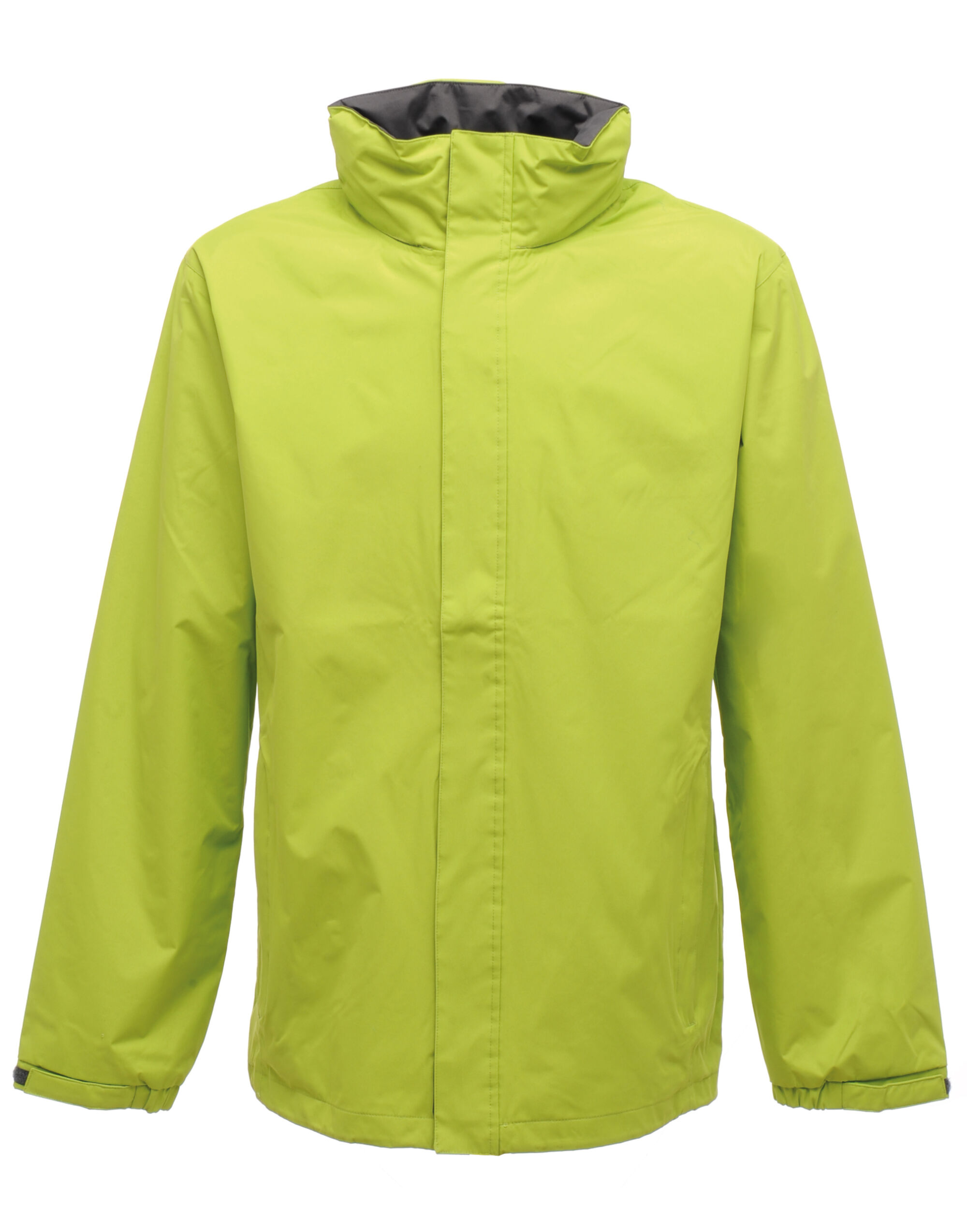 TRW461 Ardmore Waterproof Shell Jacket Key Lime/ Seal Grey
