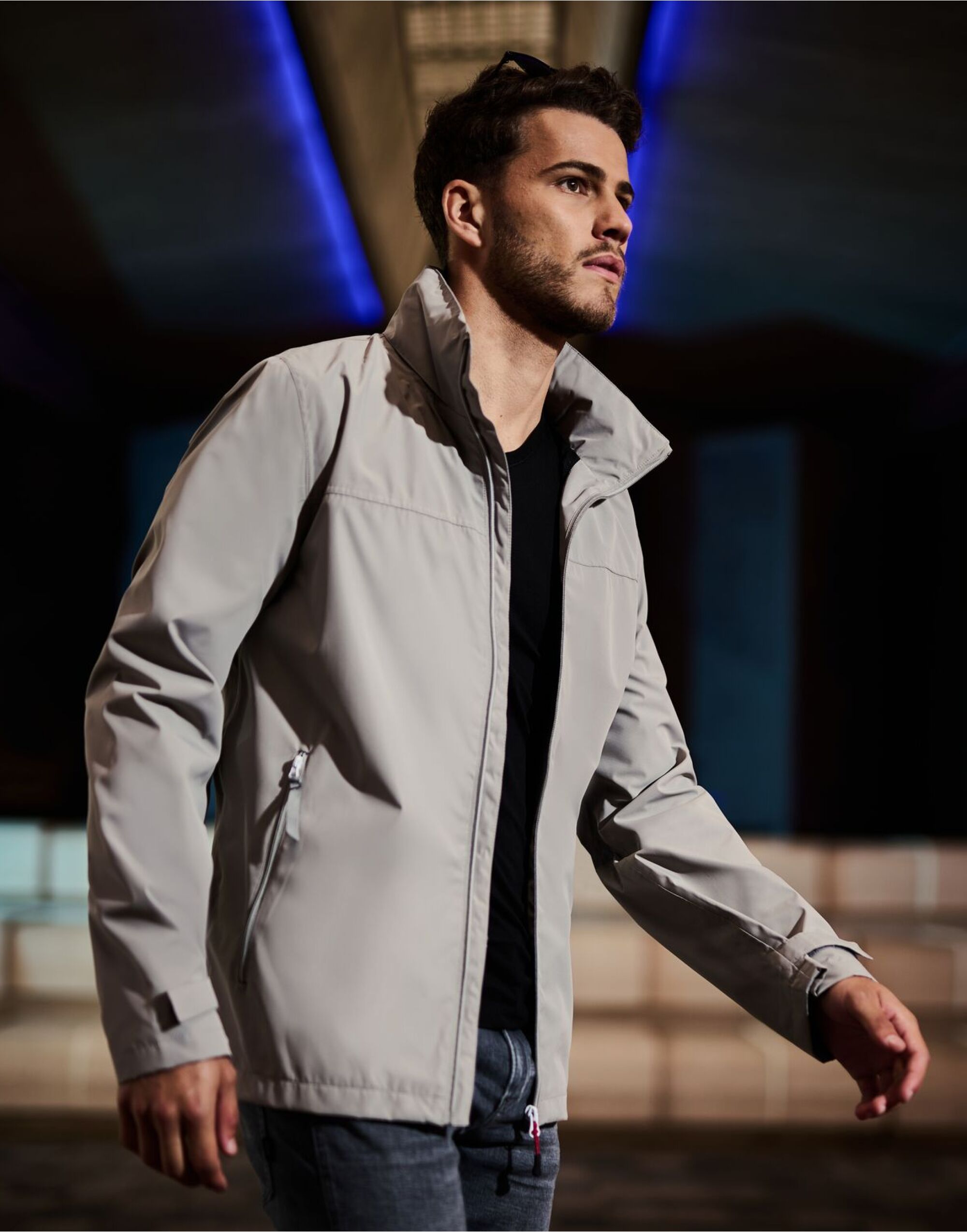 TRW532 Ascender Waterproof Shell Jacket Mineral Grey/Black TRW532 Ascender Waterproof Shell Jacket Mineral Grey/Black