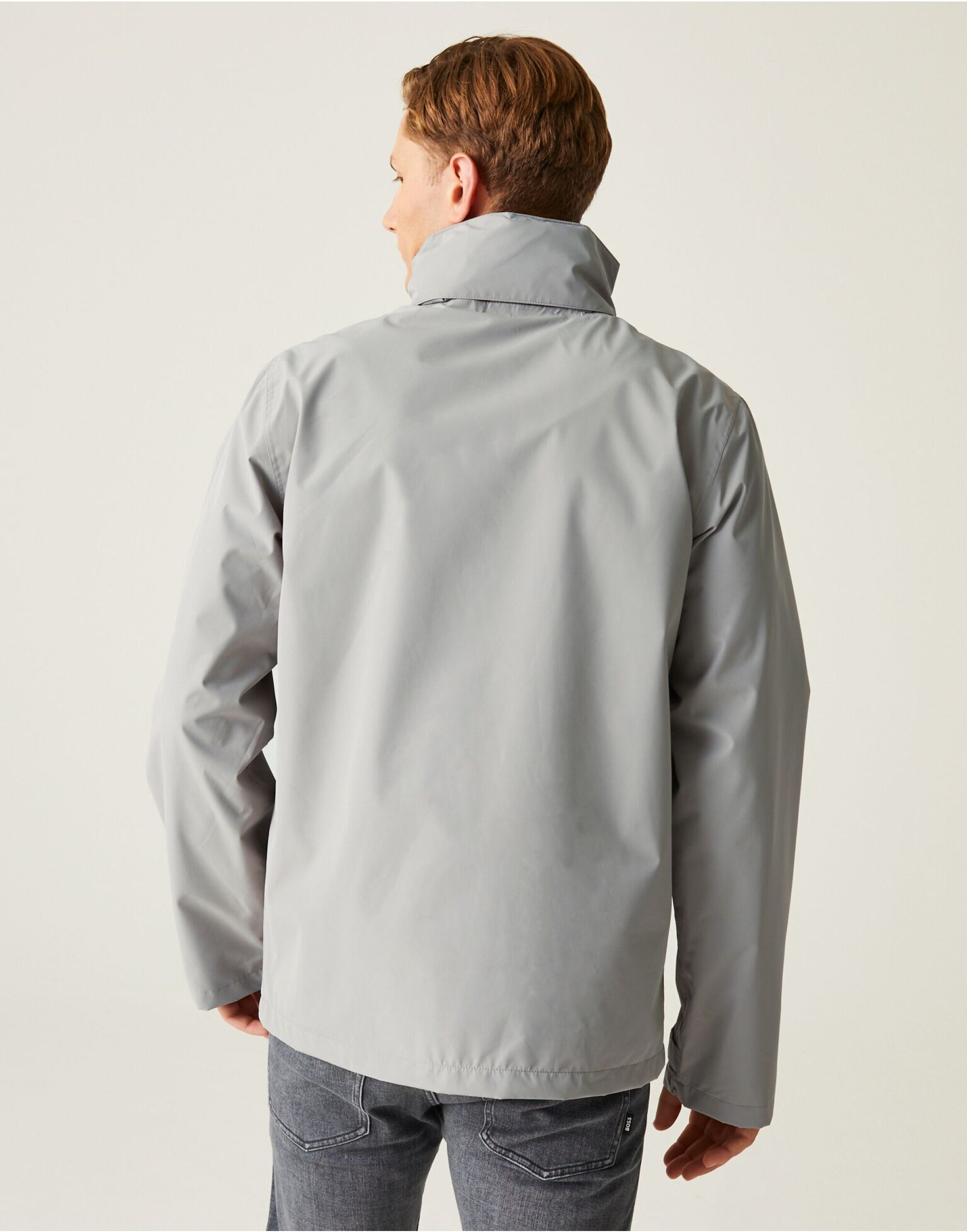 TRW532 Ascender Waterproof Shell Jacket Mineral Grey/Black
