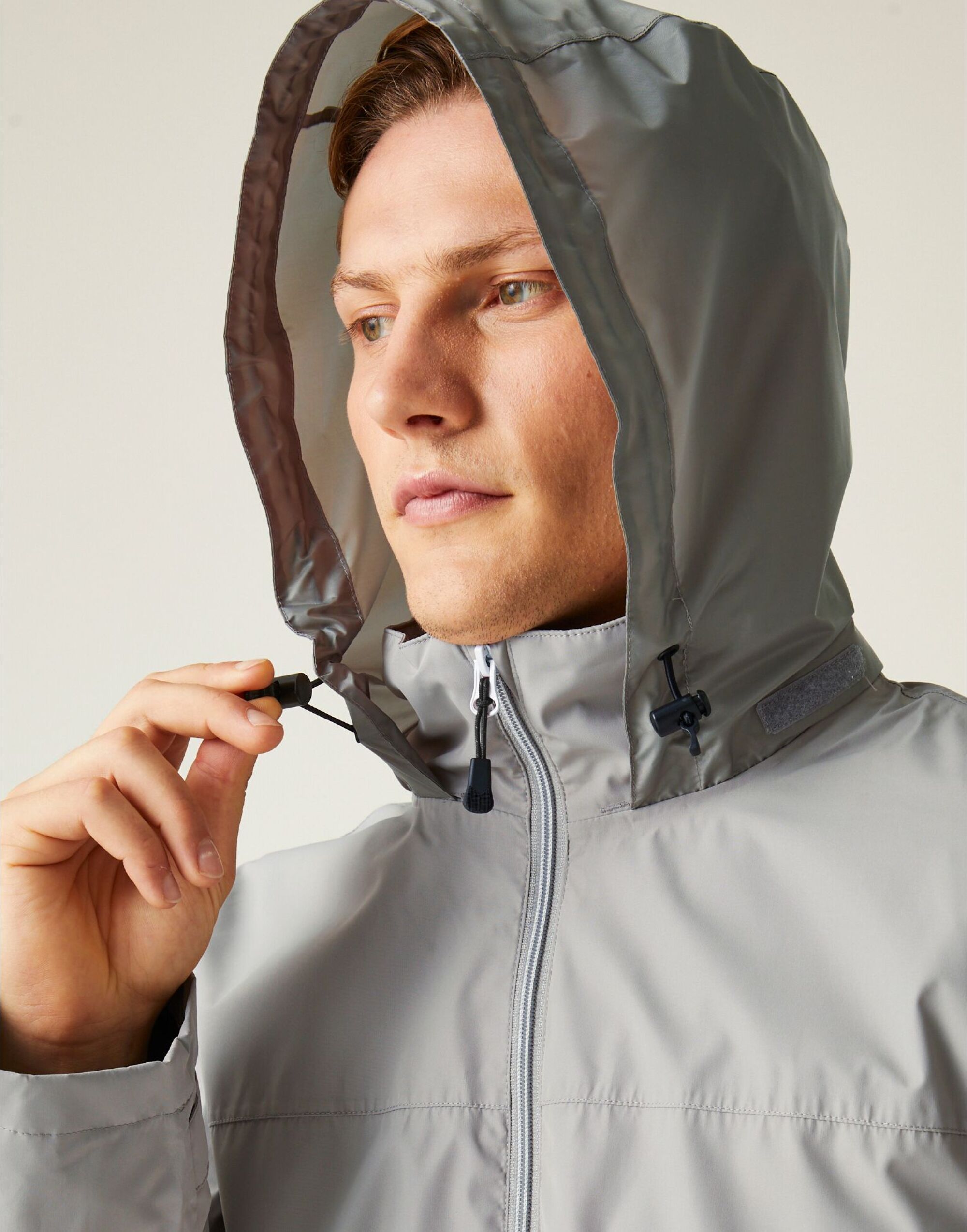 TRW532 Ascender Waterproof Shell Jacket Mineral Grey/Black