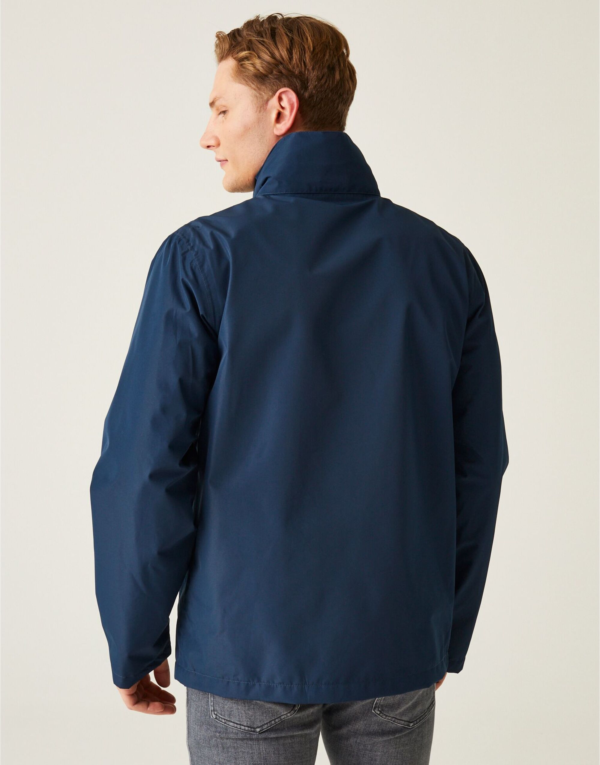 TRW532 Ascender Waterproof Shell Jacket Navy/Classic Red