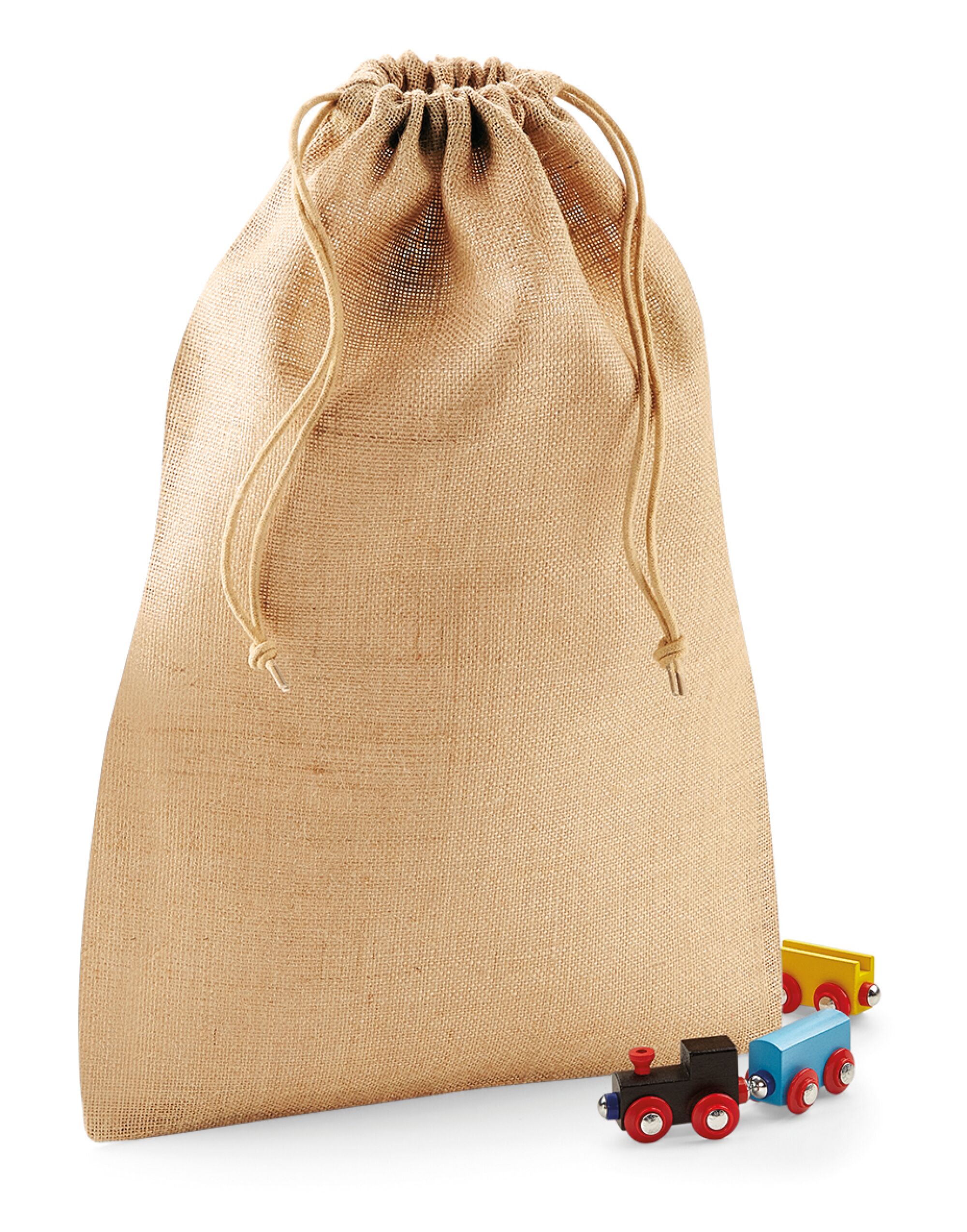 W415 Natural Jute Stuff Bag