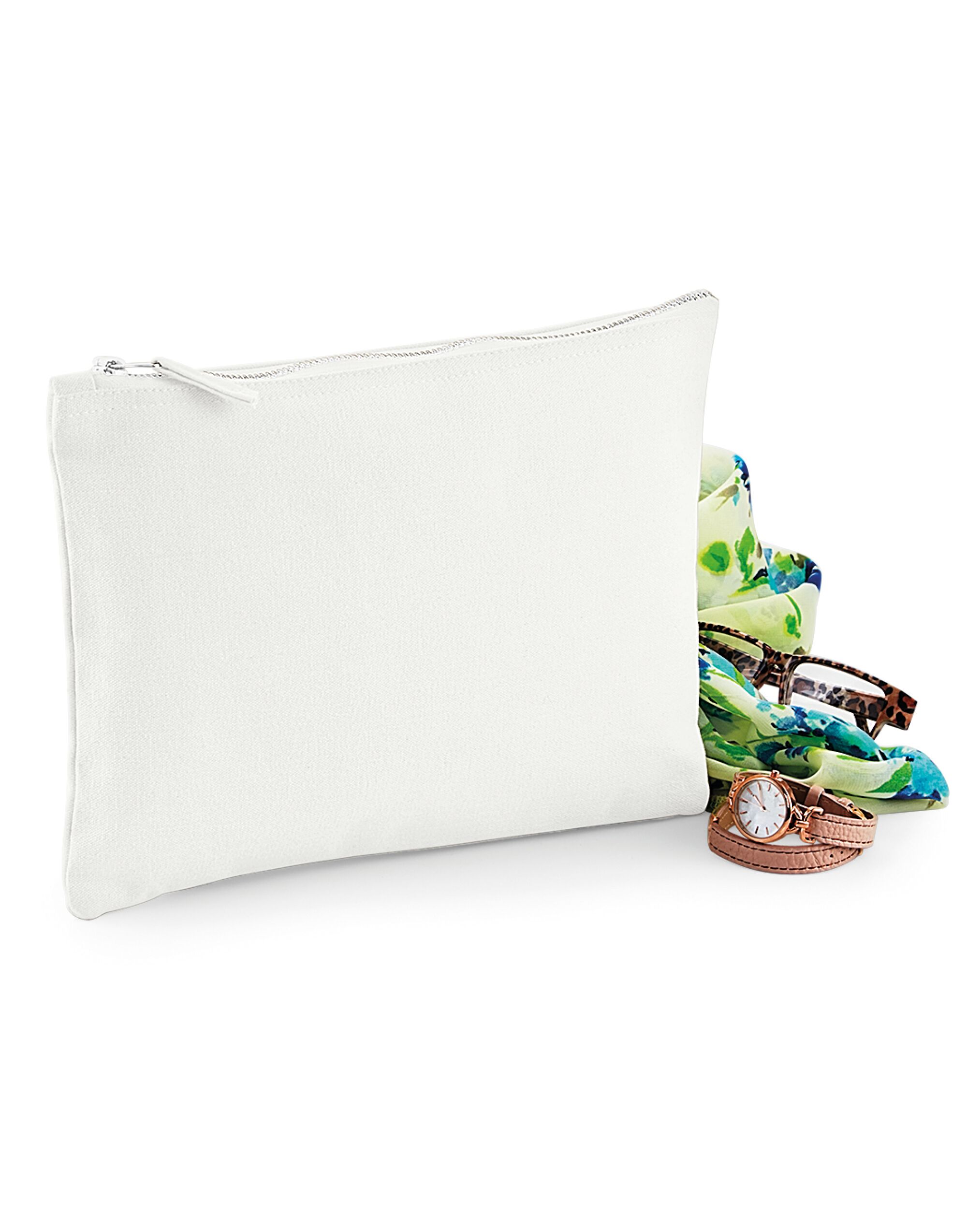 W530 Off White Canvas Accessory Case