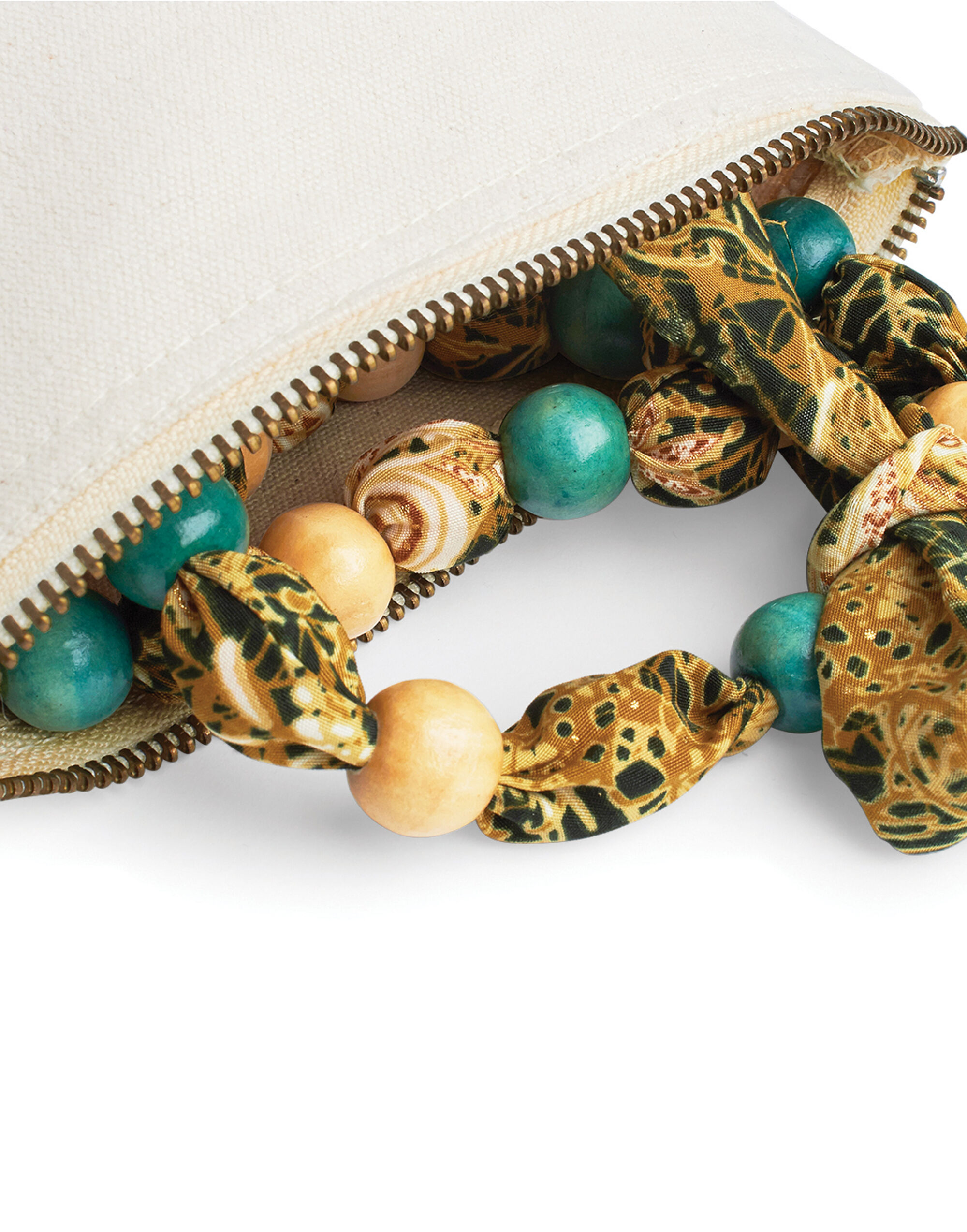 W540 Natural Canvas Accessory Bag