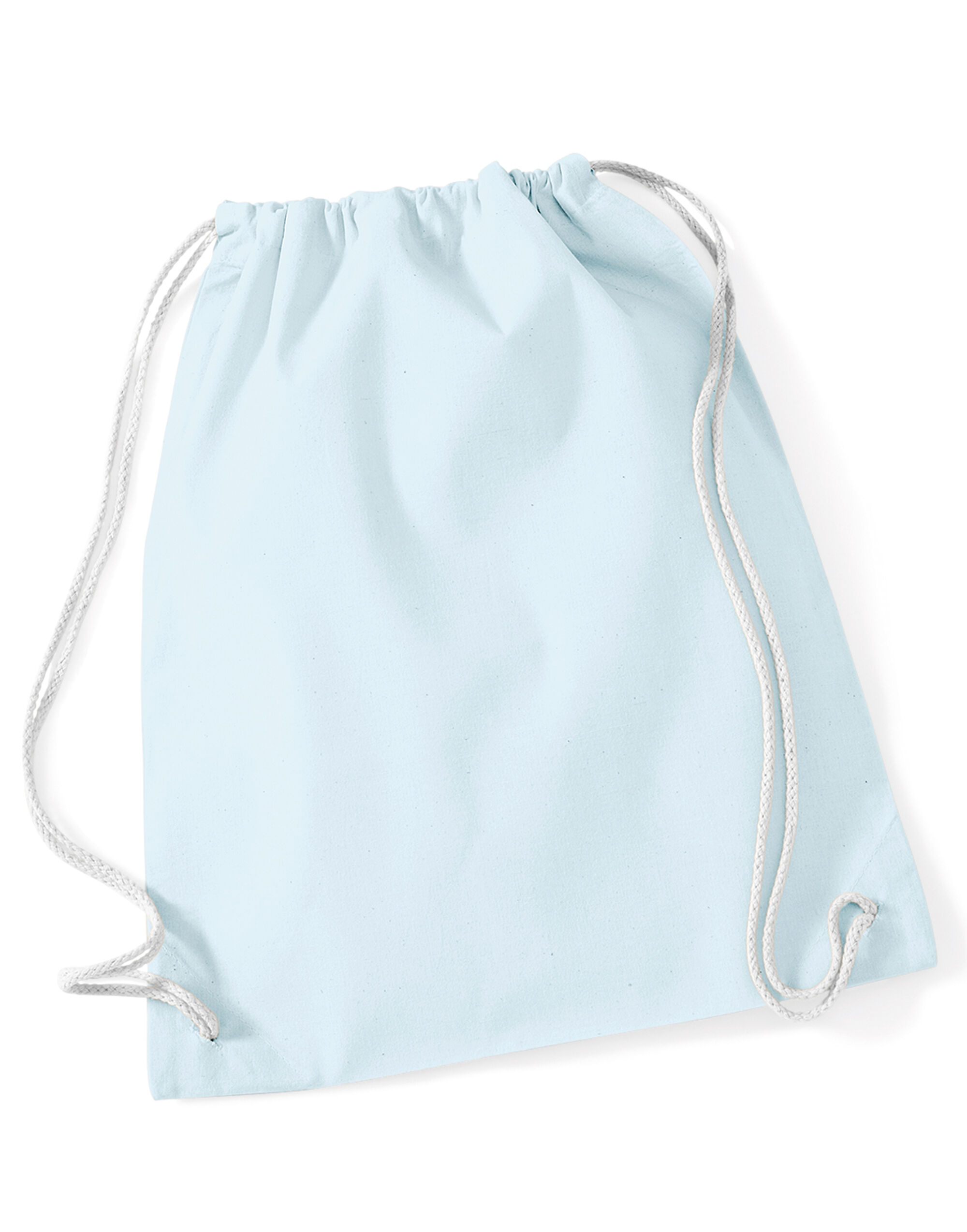 Pastel Blue/White Cotton Gymsac