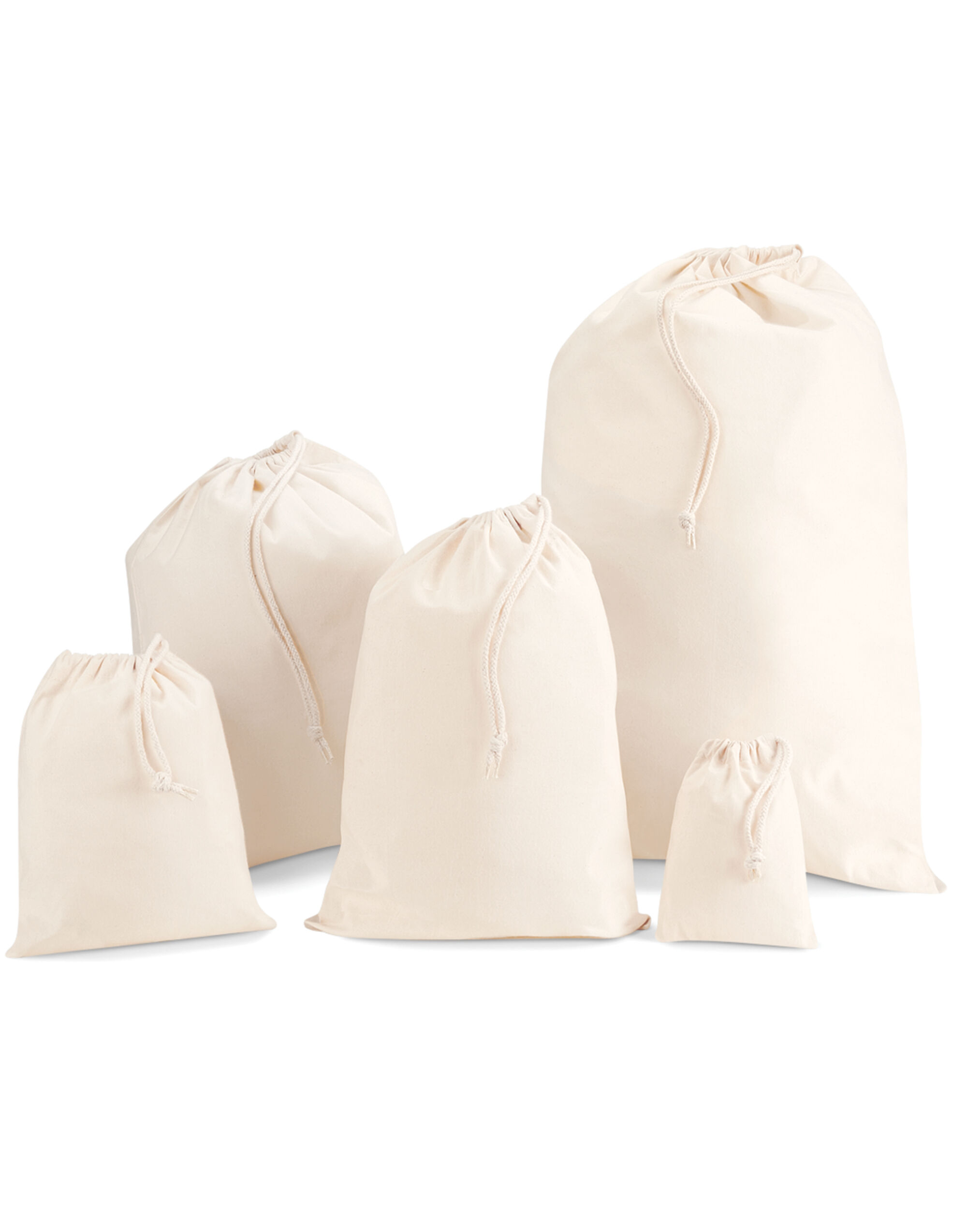 W115 Cotton Stuff Bag Natural