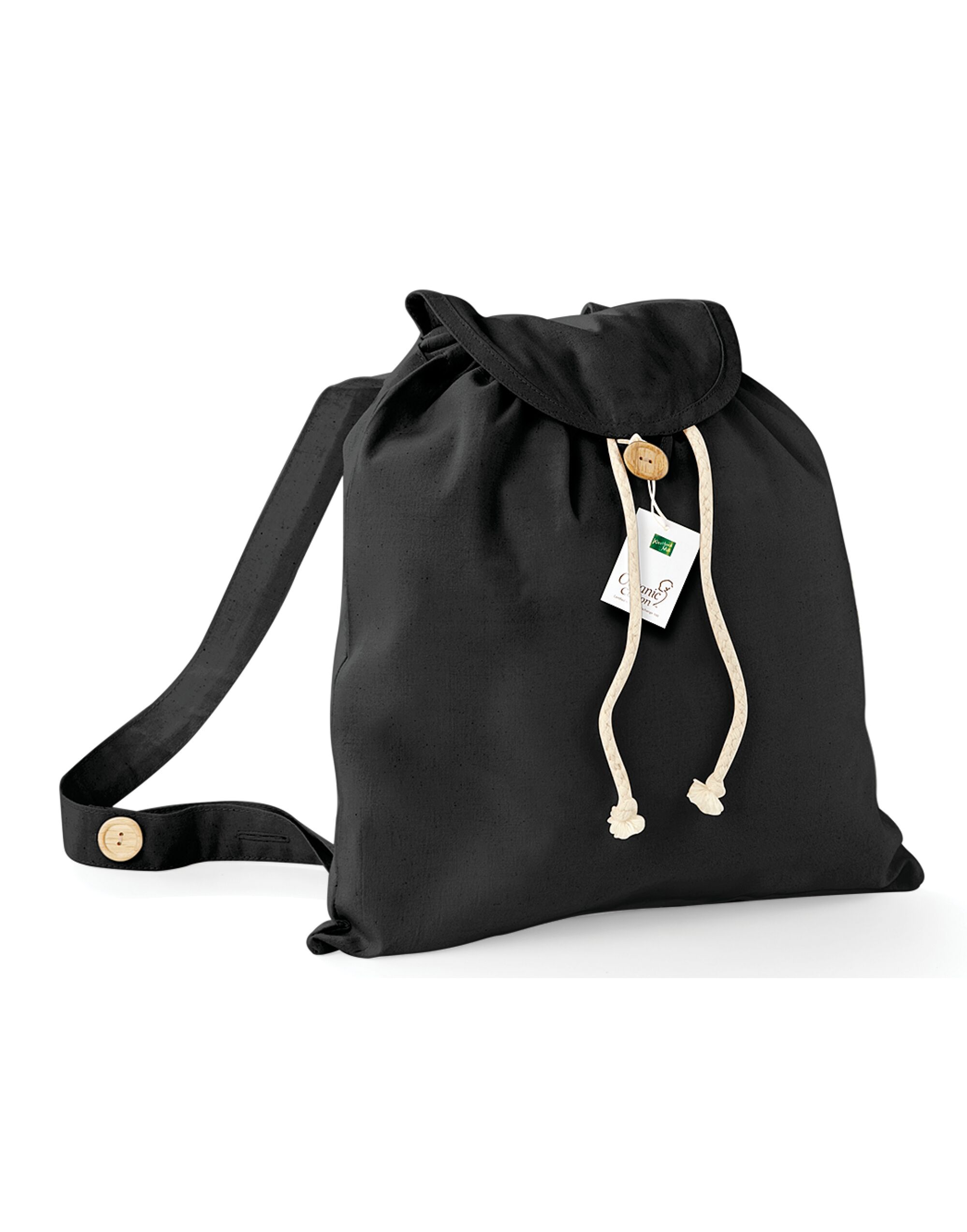 W185 Organic Festival Backpack Black