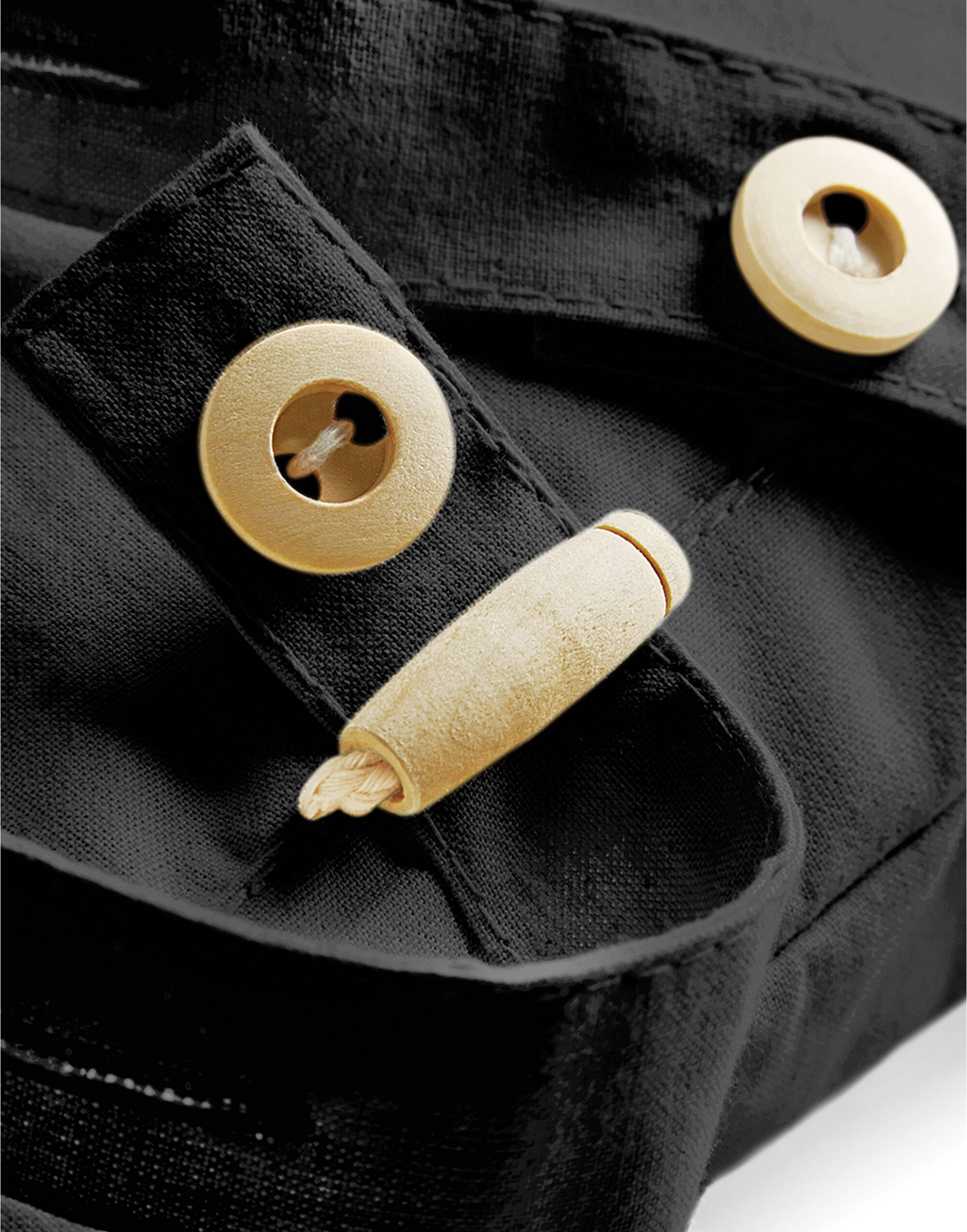 W185 Organic Festival Backpack Black