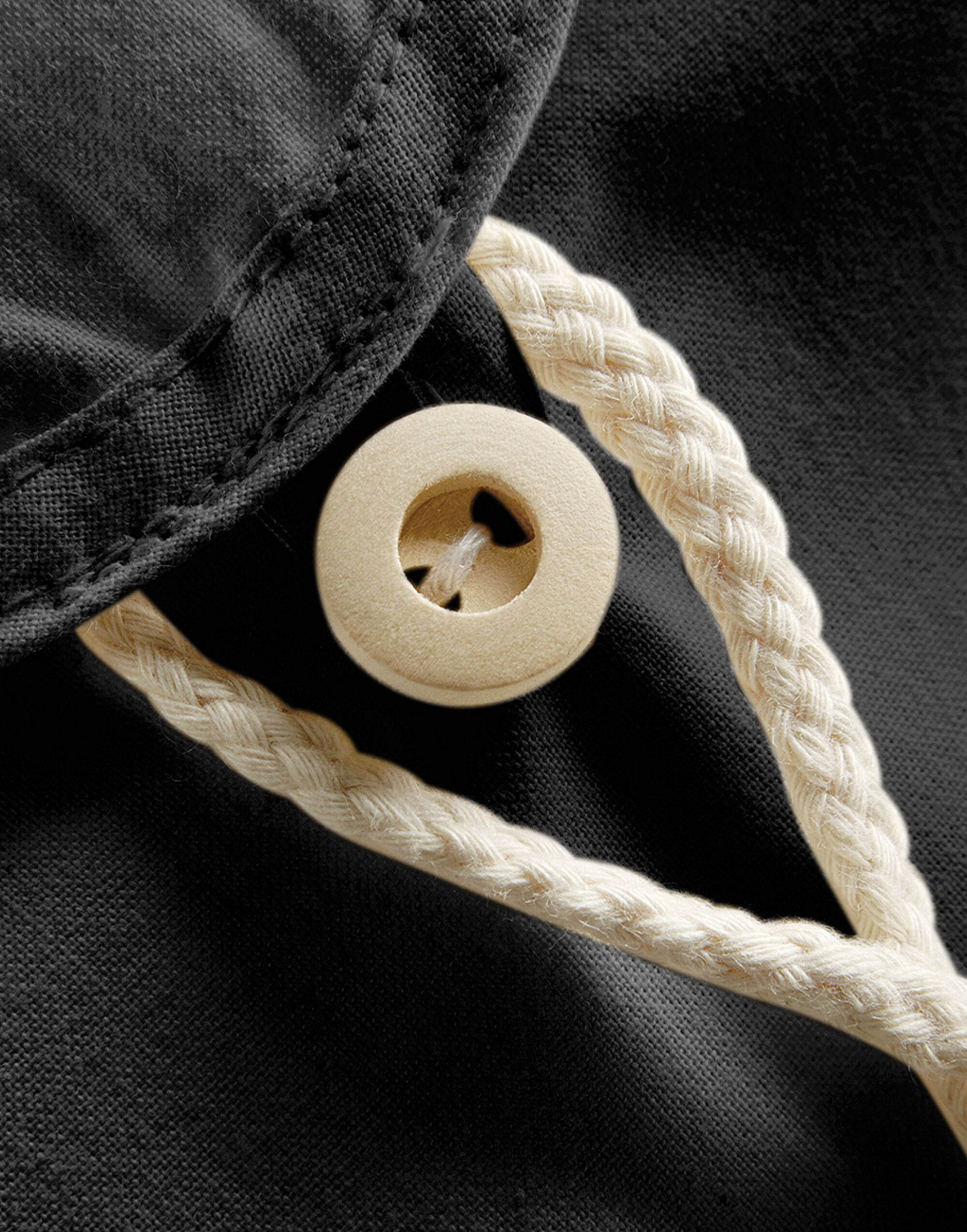 W185 Organic Festival Backpack Black