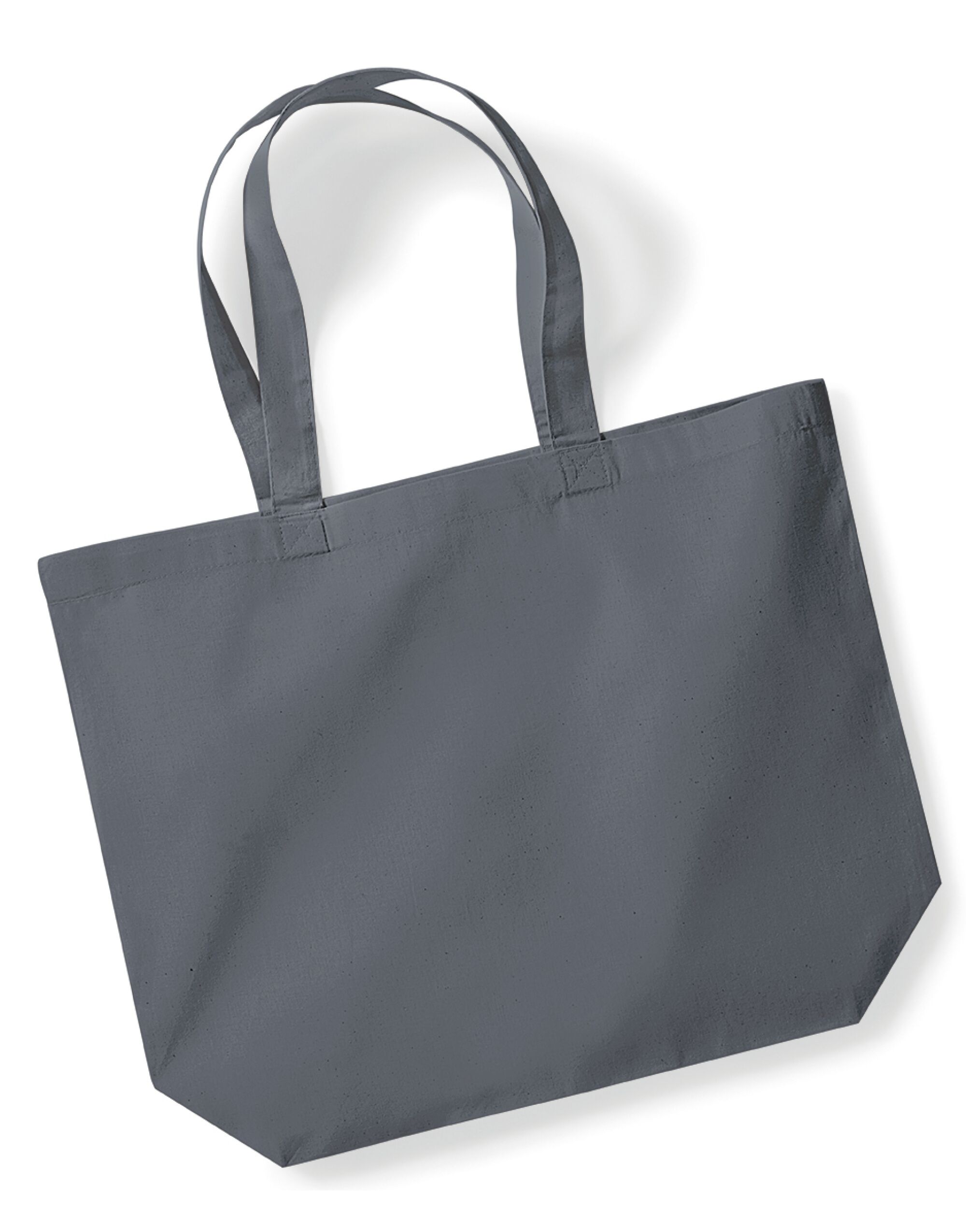 Graphite Organic Premium Cotton Maxi Tote
