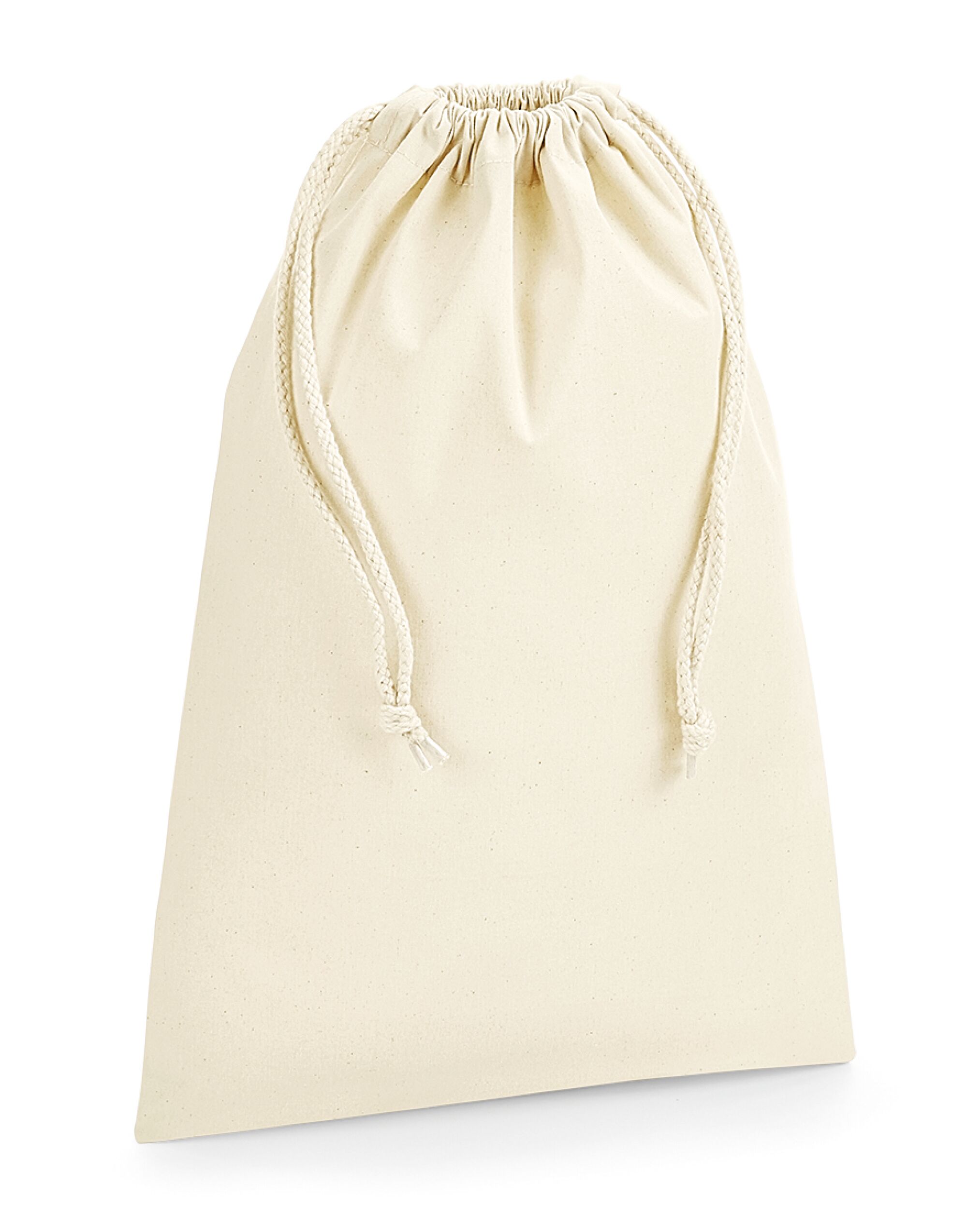 W266 Natural Organic Premium Cotton Stuff Bag W266 Natural Organic Premium Cotton Stuff Bag