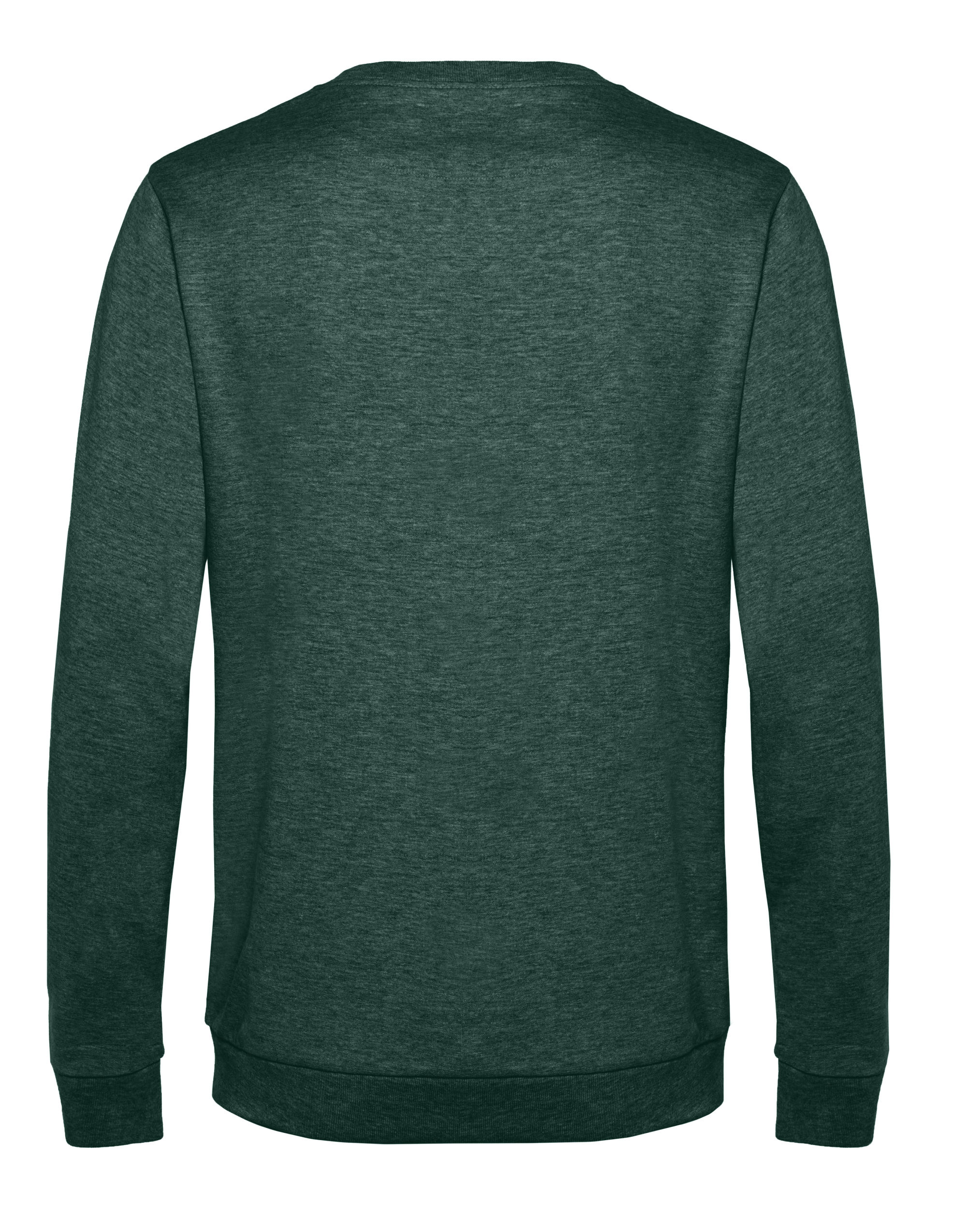 WU01W Men’s #Set In Sweatshirt Heather Dark Green