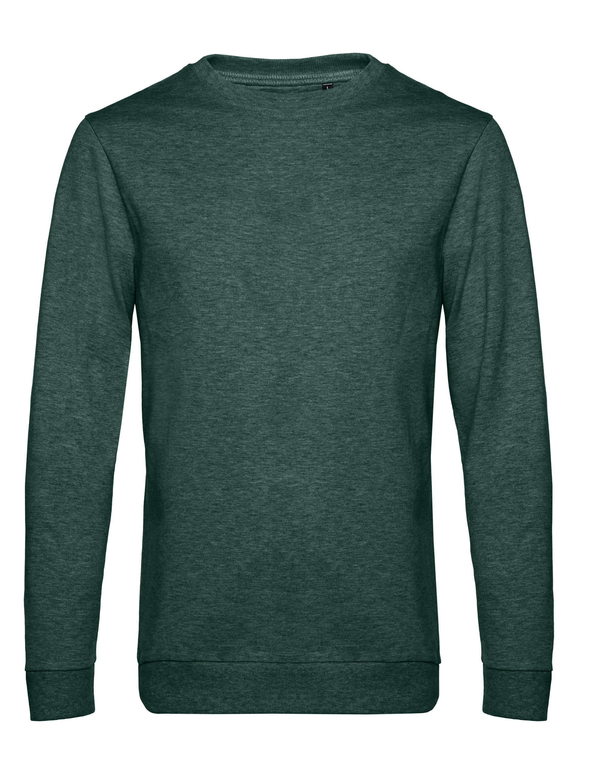 WU01W Men’s #Set In Sweatshirt Heather Dark Green