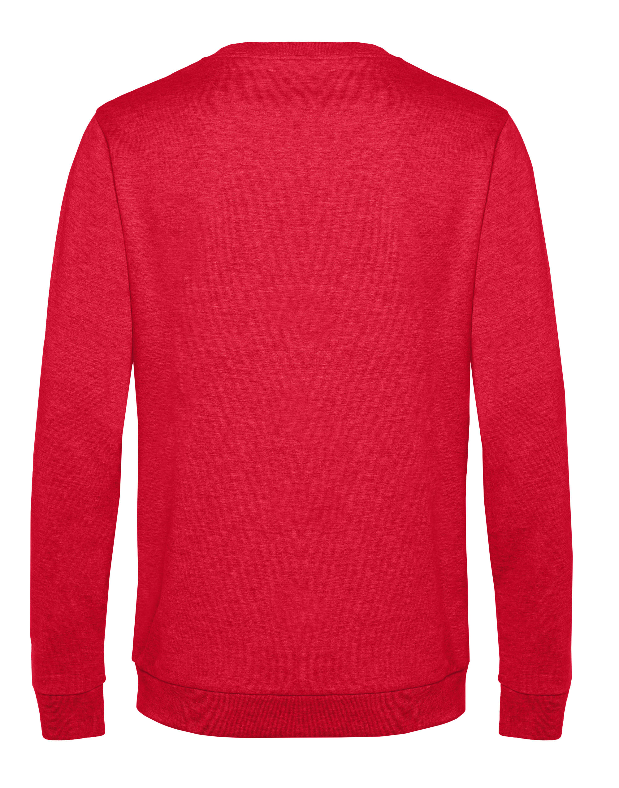 WU01W Men’s #Set In Sweatshirt Heather Red