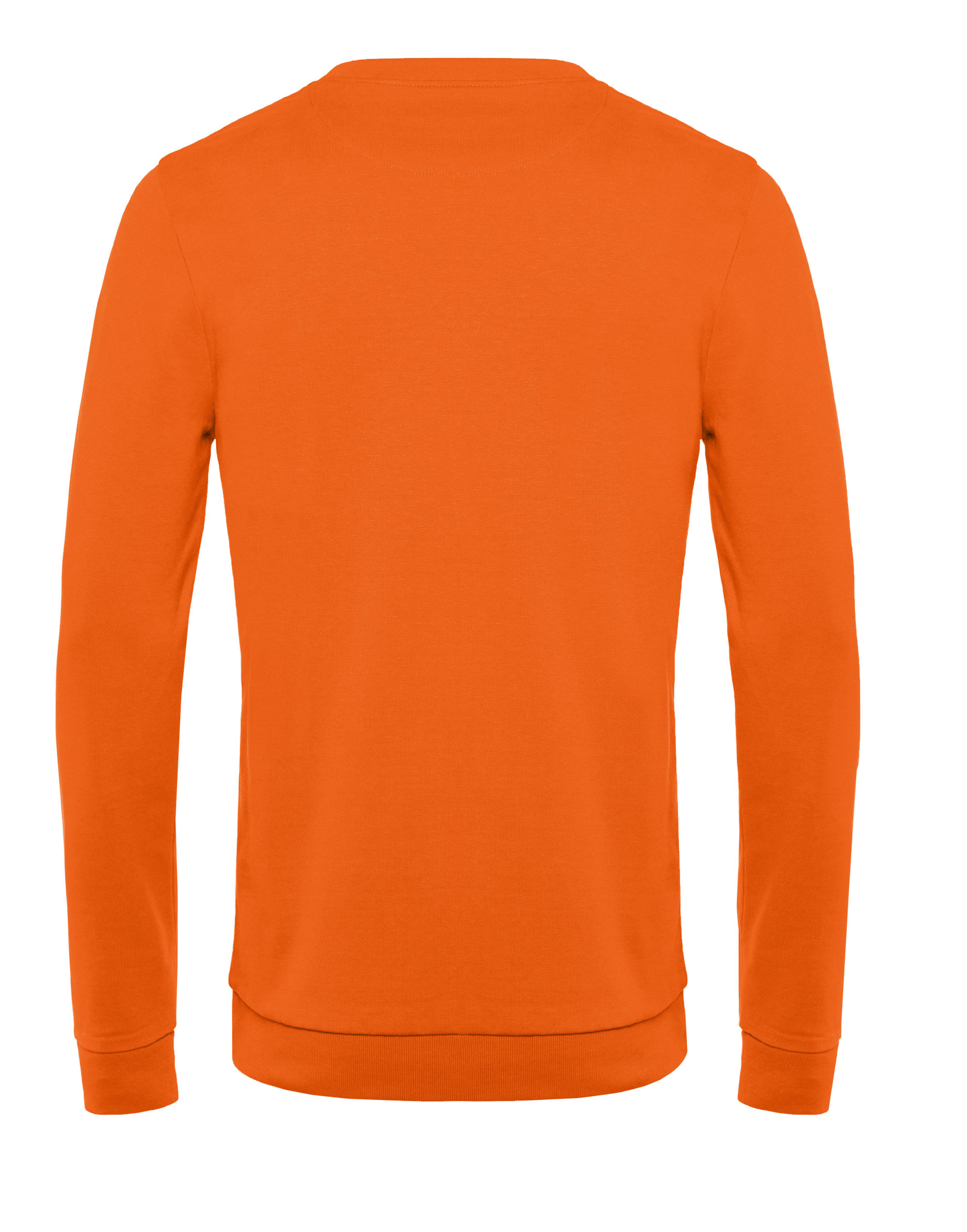 WU01W Men’s #Set In Sweatshirt Pure Orange