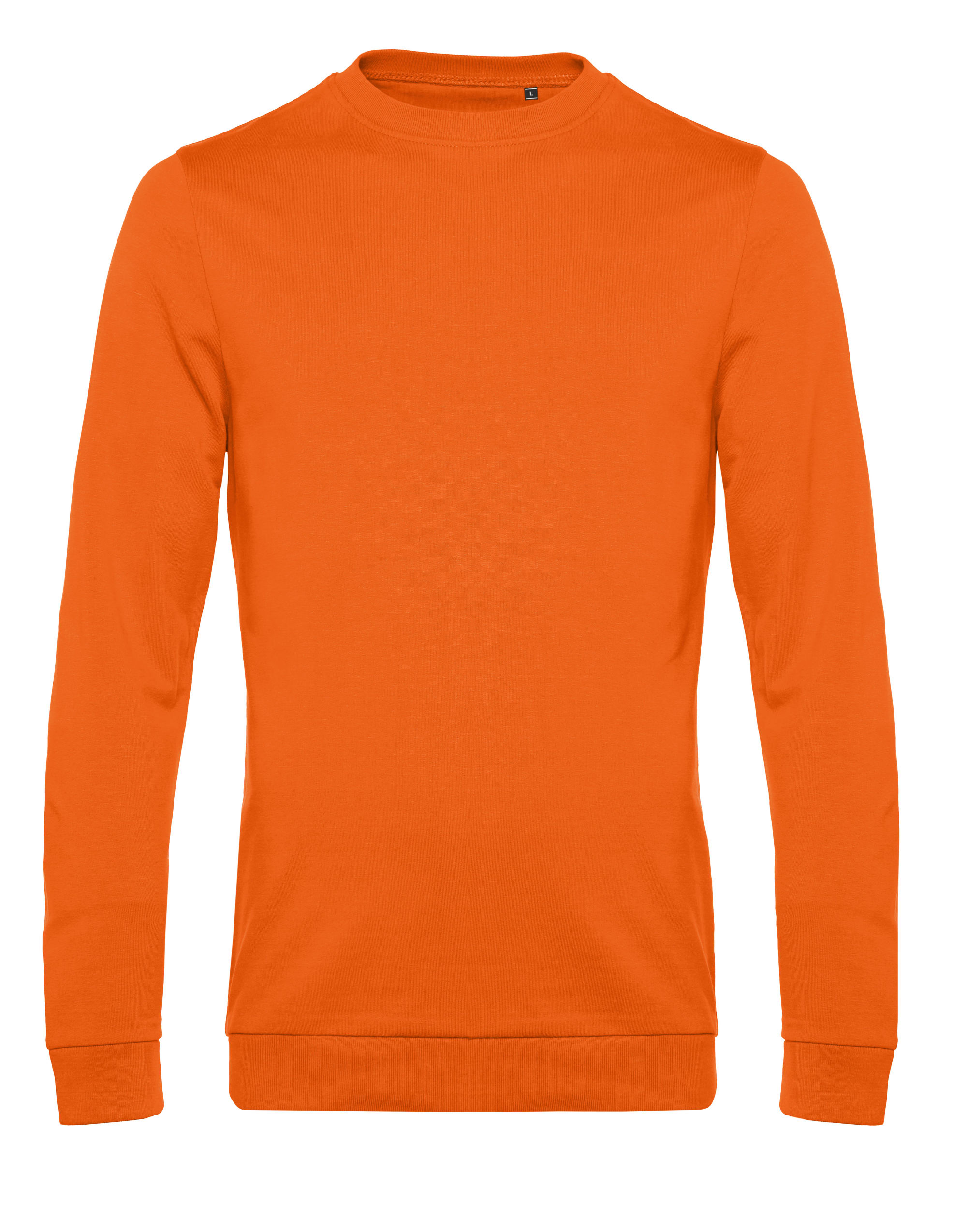 WU01W Men’s #Set In Sweatshirt Pure Orange WU01W Men’s #Set In Sweatshirt Pure Orange