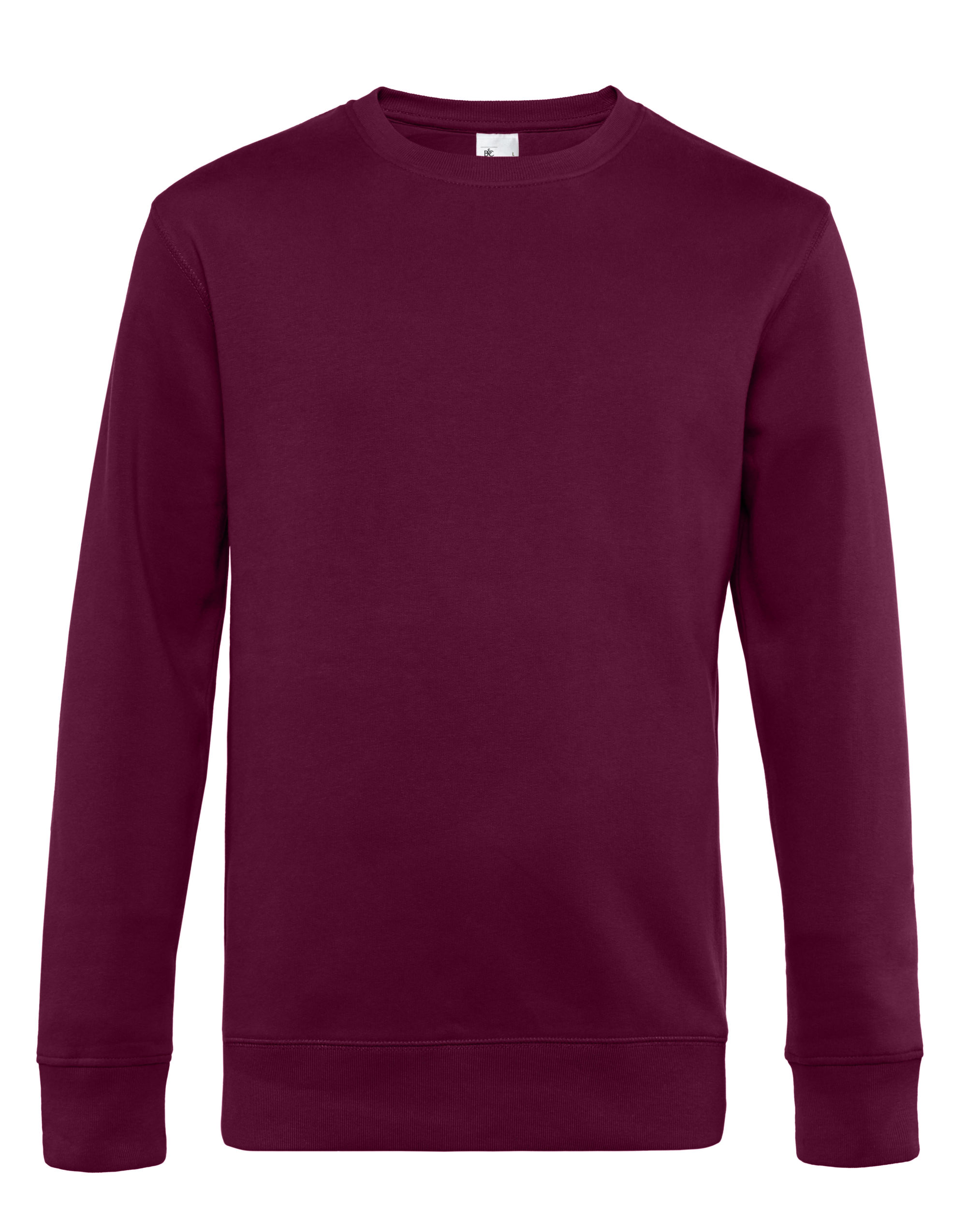 WU01K KING Crew Neck Dark Cherry