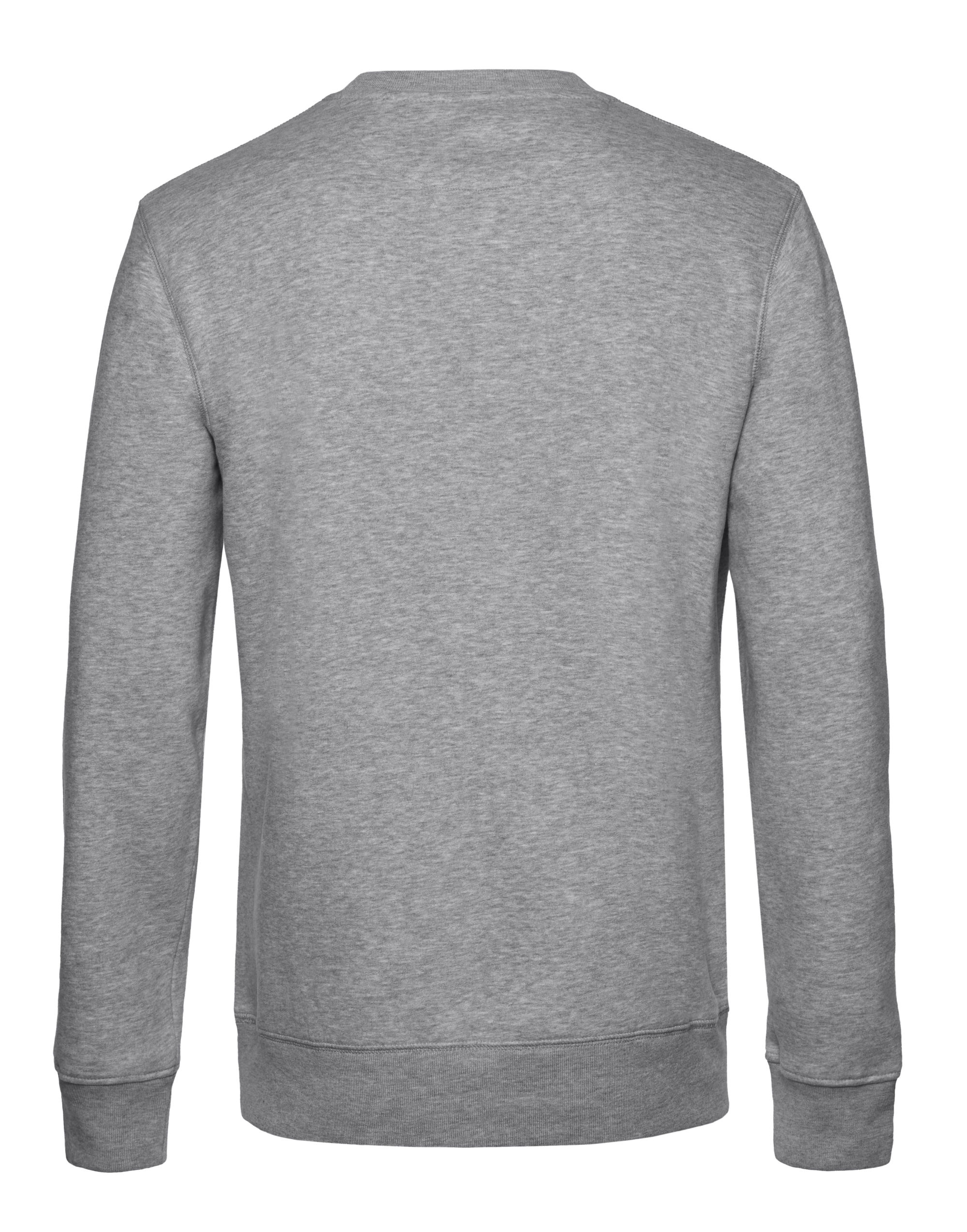 WU01K KING Crew Neck Heather Grey